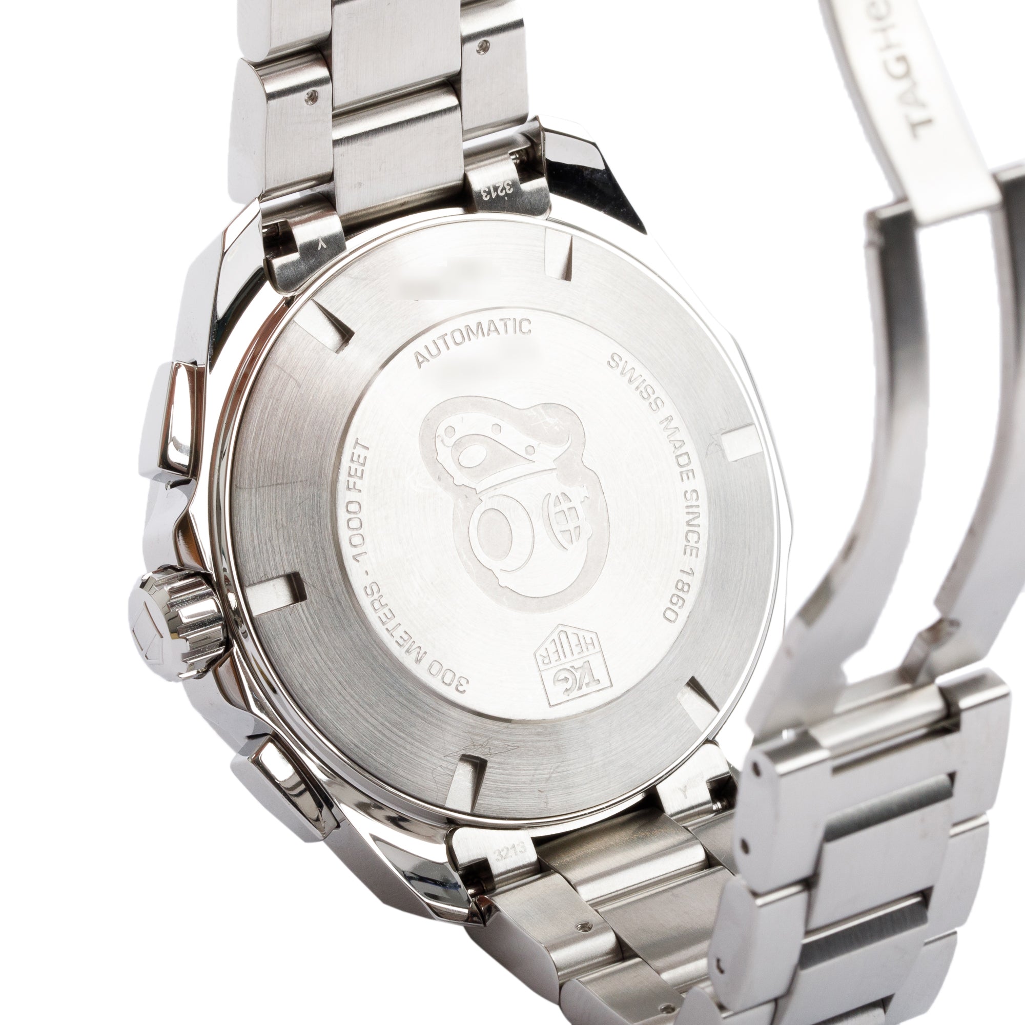 Tag Heuer Stainless Steel Aquaracer Calibre 16 43 MM Automatic Chronograph Watch w/ Box & Papers