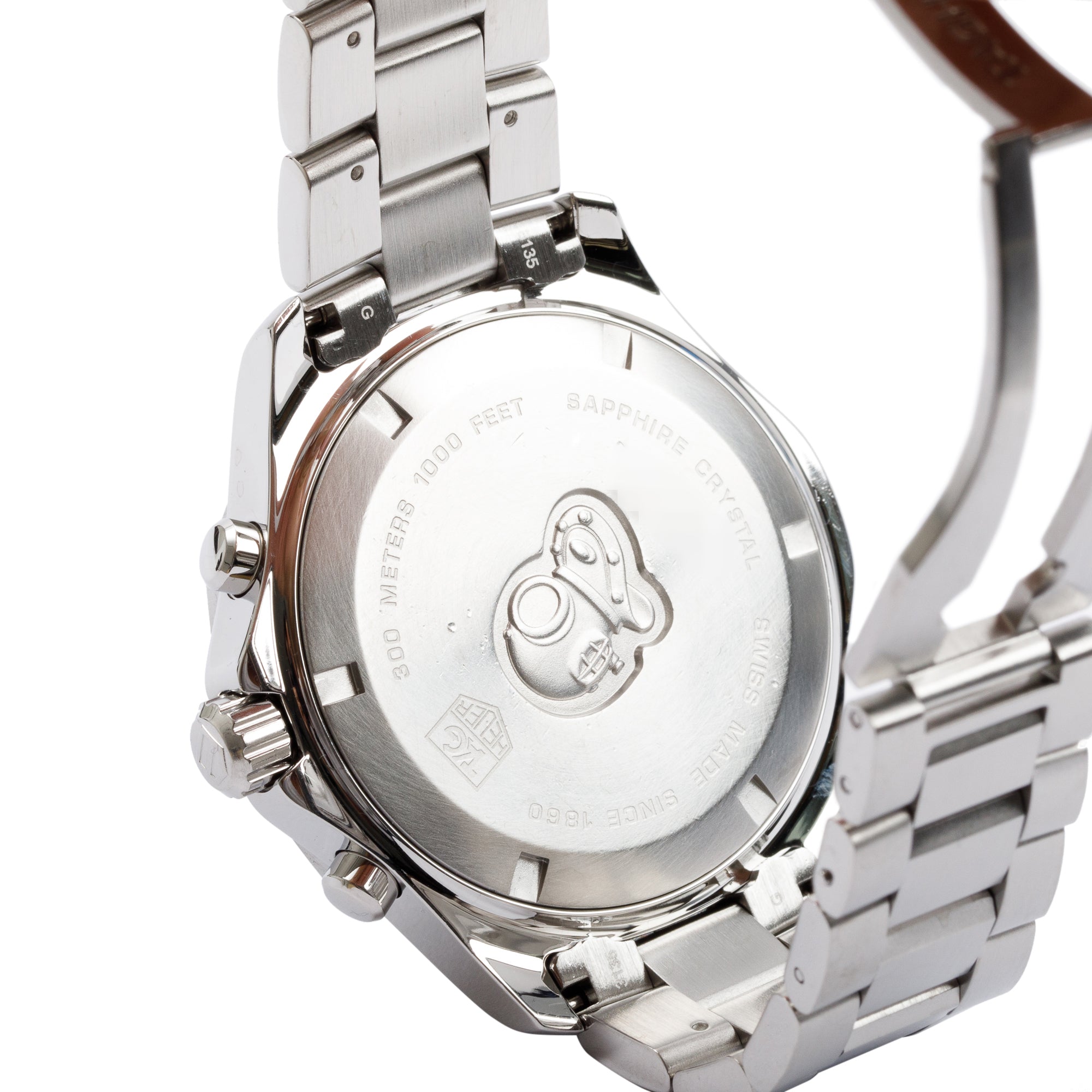 Tag Heuer Stainless Steel Aquaracer Chronograph 43 MM Watch