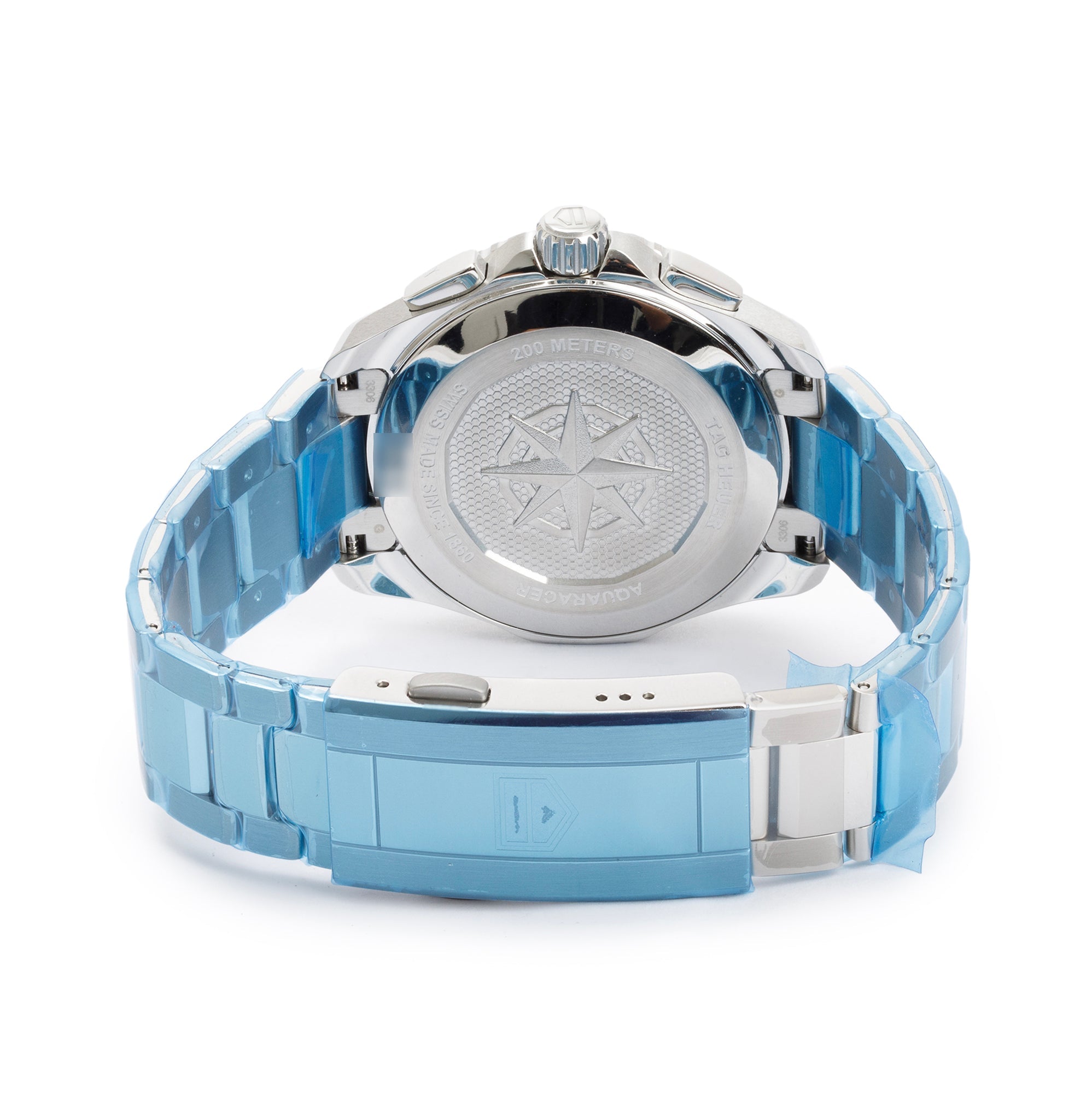 Tag Heuer Stainless Steel Aquaracer Professional 200 40 MM Date Chronograph Watch w/ Box & Papers