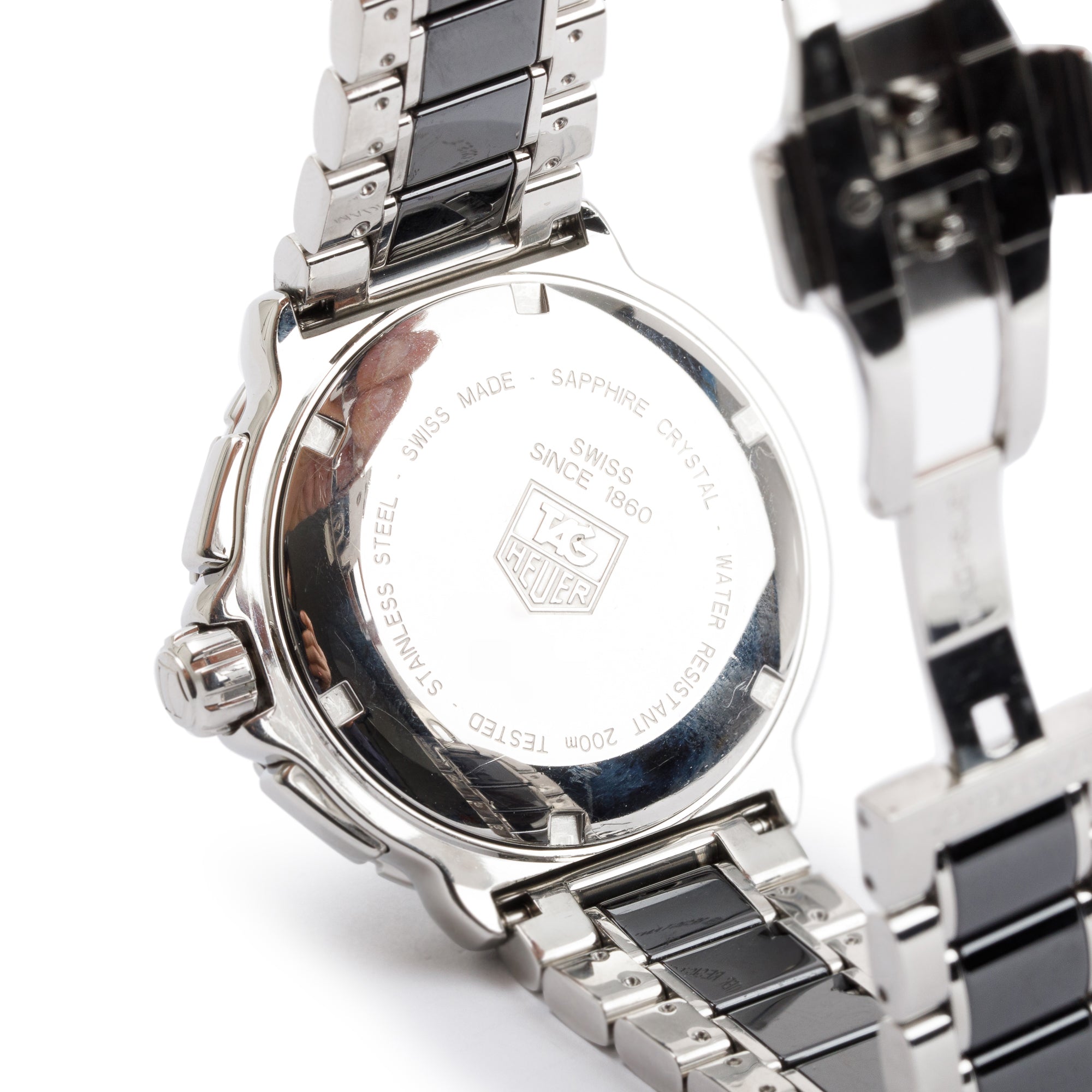 Tag Heuer Stainless Steel & Black Ceramic Formula 1 Chronograph 41 MM Watch