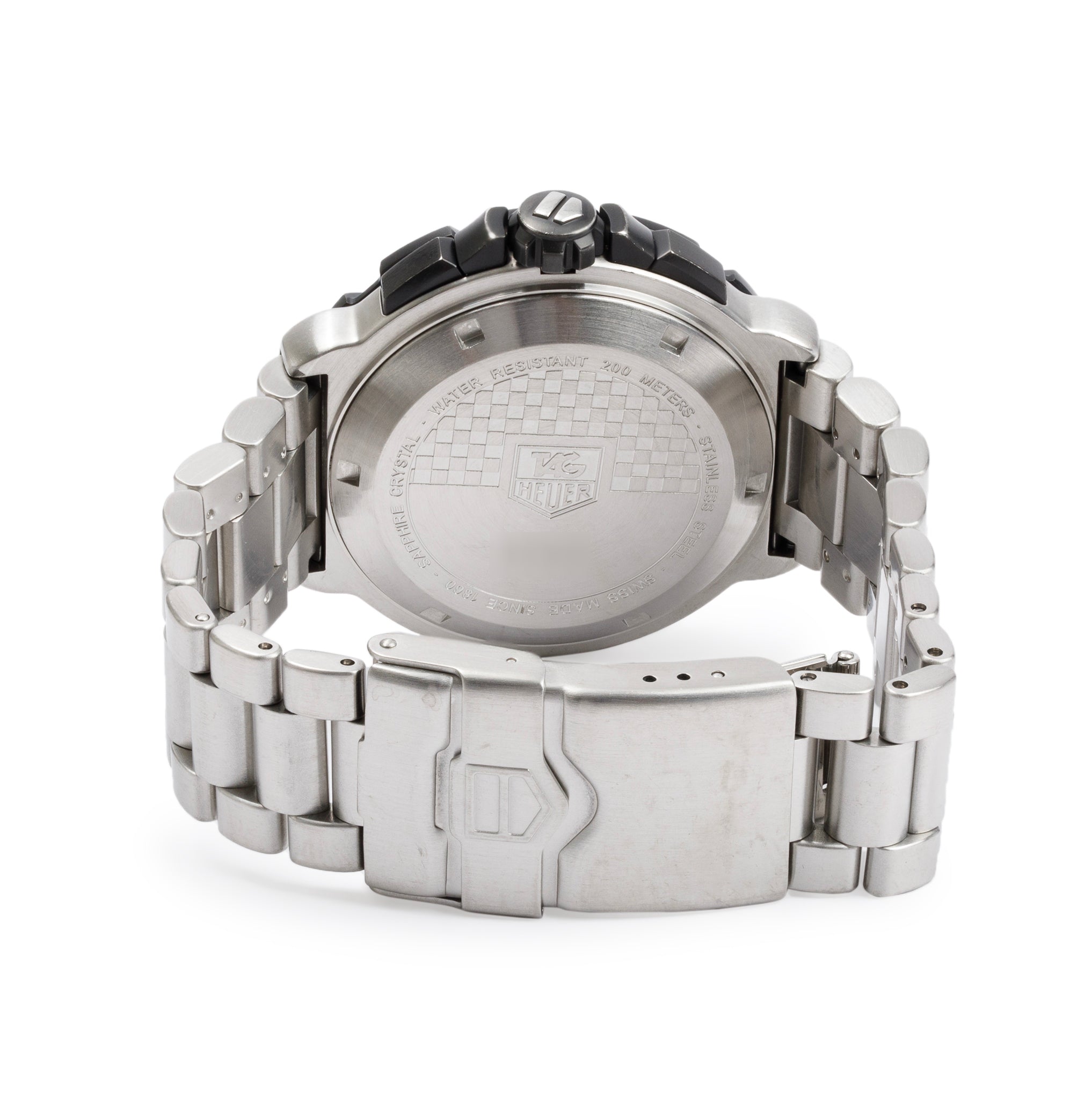 Tag Heuer Stainless Steel & Black Ceramic Formula 1 Chronograph 41 MM Watch CAH1111