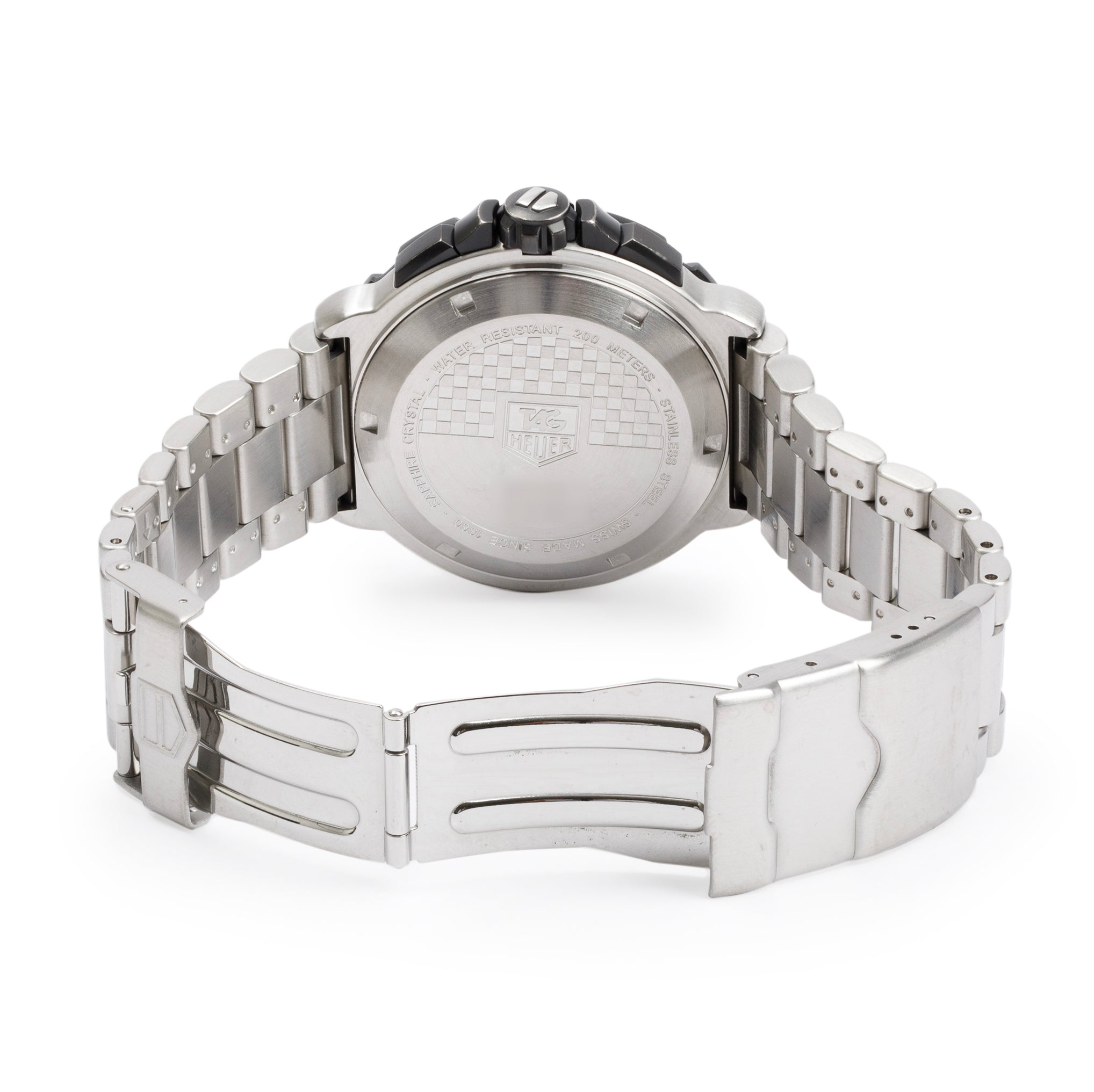 Tag Heuer Stainless Steel & Black Ceramic Formula 1 Chronograph 41 MM Watch CAH1111