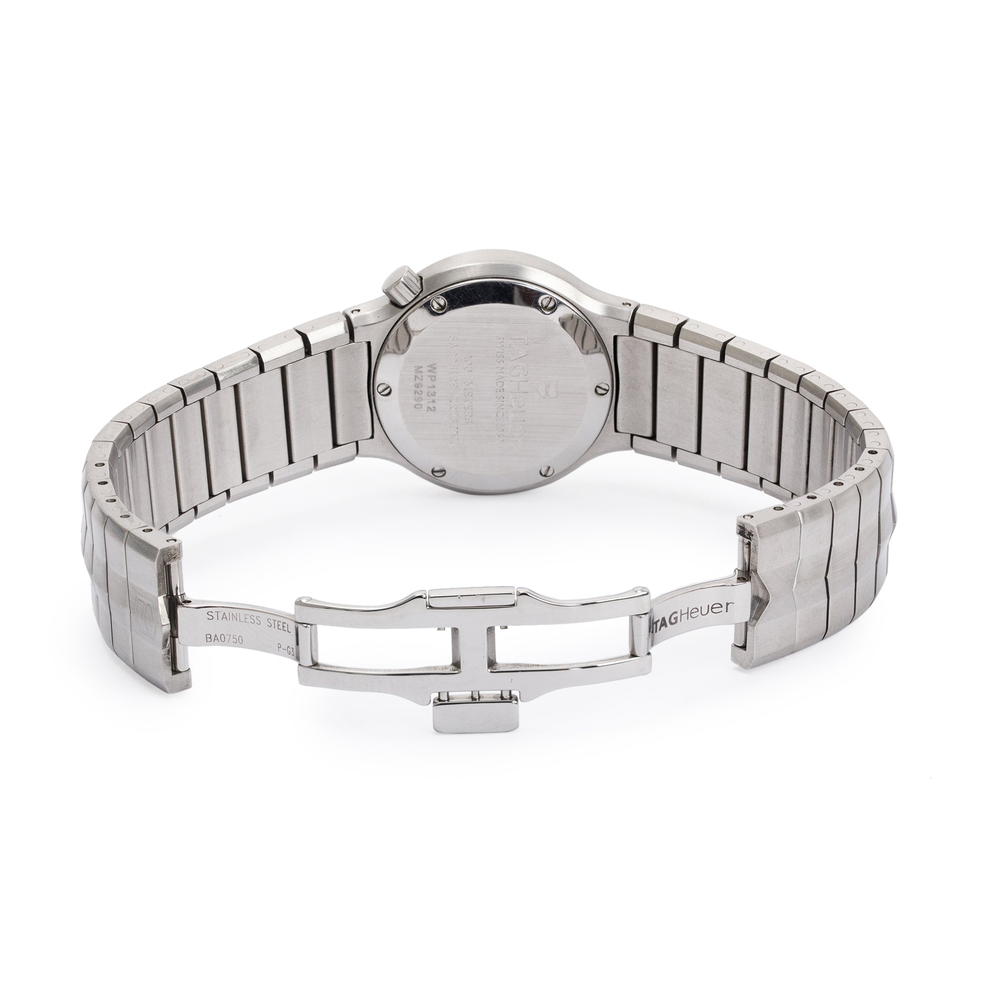 Tag Heuer Stainless Steel Blue Mother of Pearl Dial Alter Ego 29 MM Watch