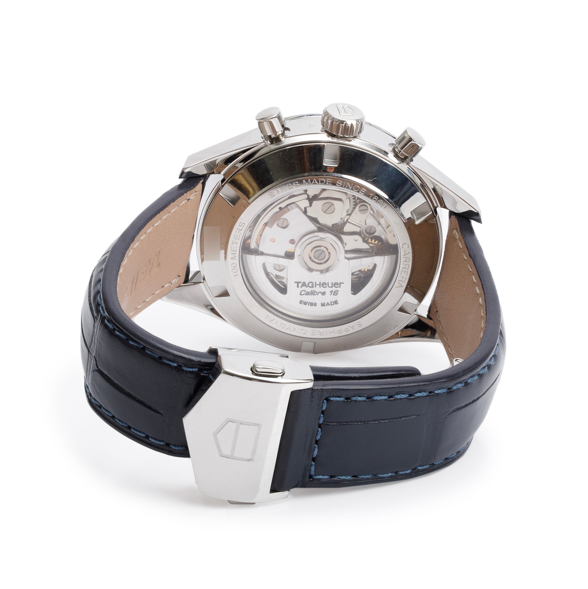 Tag Heuer Stainless Steel Carrera 41 MM Automatic Chronograph Watch CBK2112 w/ Box & Papers