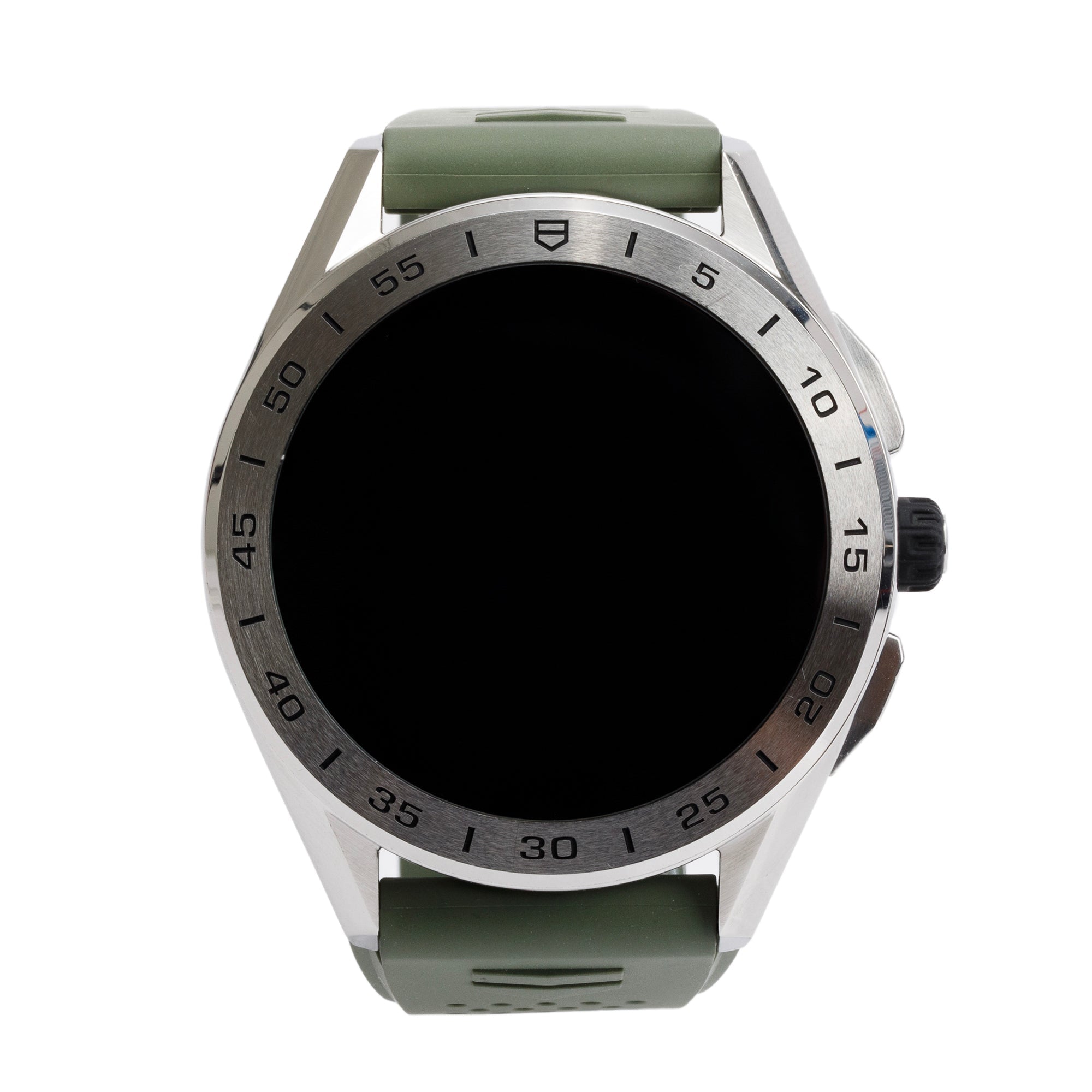 Tag Heuer Stainless Steel Connected 45 MM Digital Smart Watch w/ Box, Extra Strap & Charger