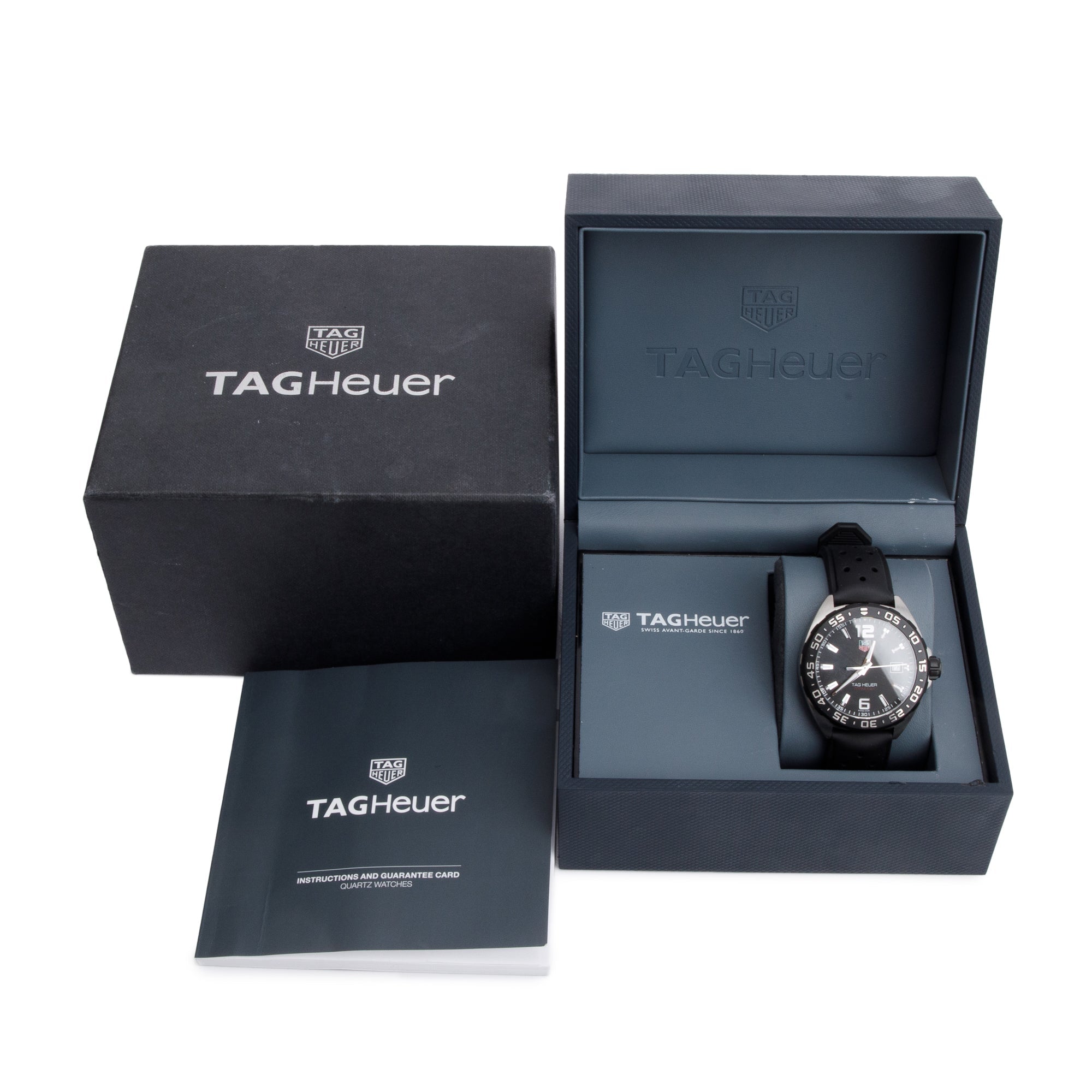 Tag Heuer Stainless Steel Formula 1 41 MM Quartz Watch WAZ1110 w/ Box & Papers