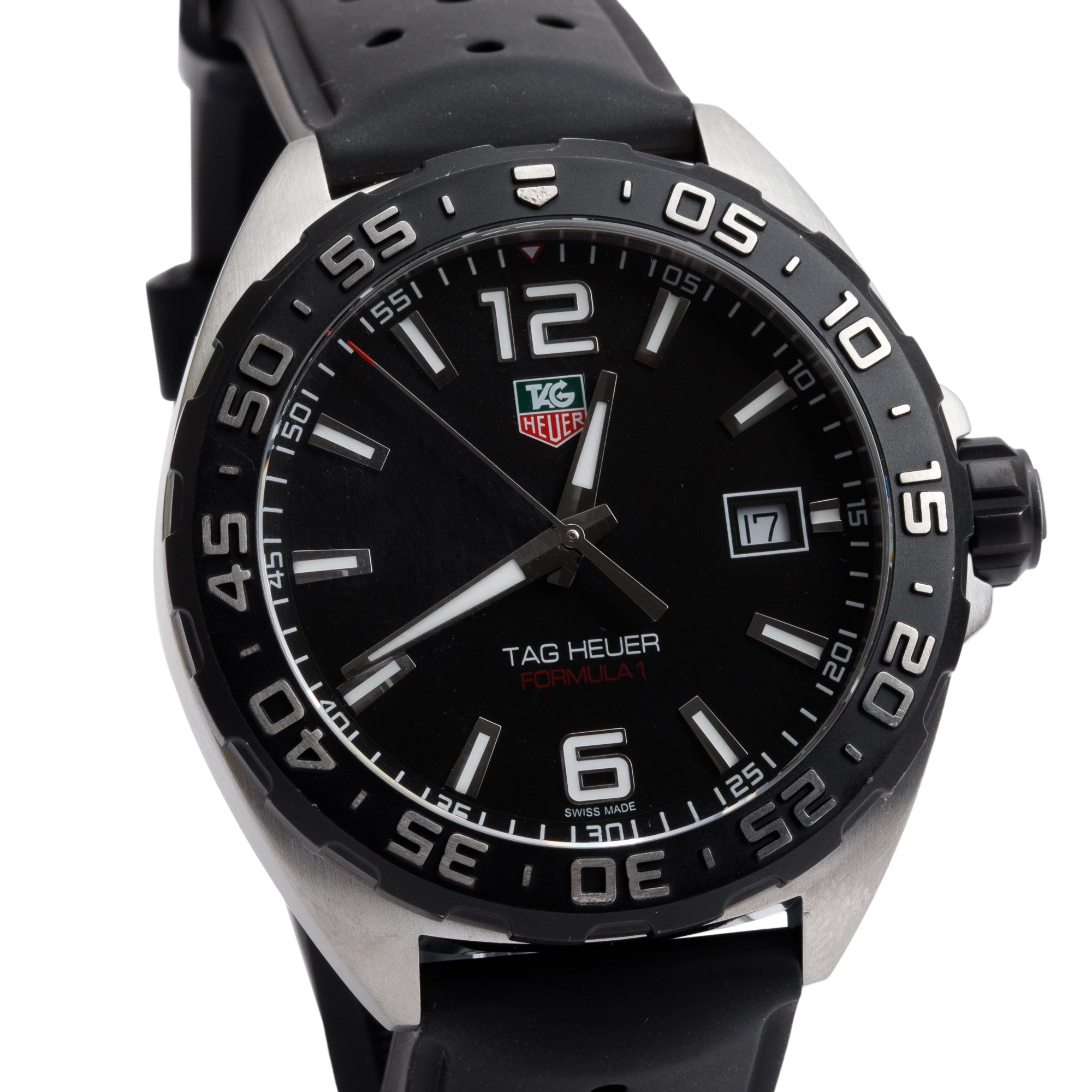 Tag Heuer Stainless Steel Formula 1 41 MM Quartz Watch WAZ1110 w/ Box & Papers