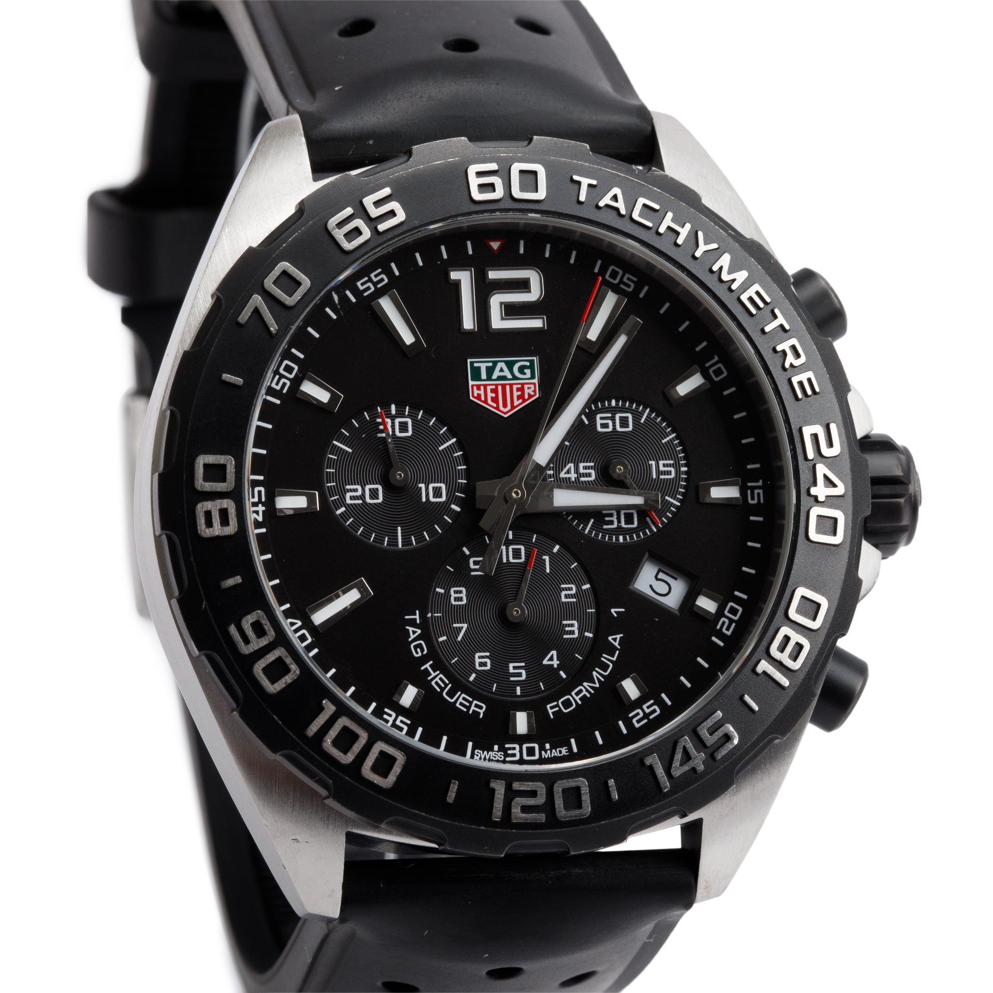Tag Heuer Stainless Steel Formula 1 43 MM Chronograph Quartz Watch CAZ1010