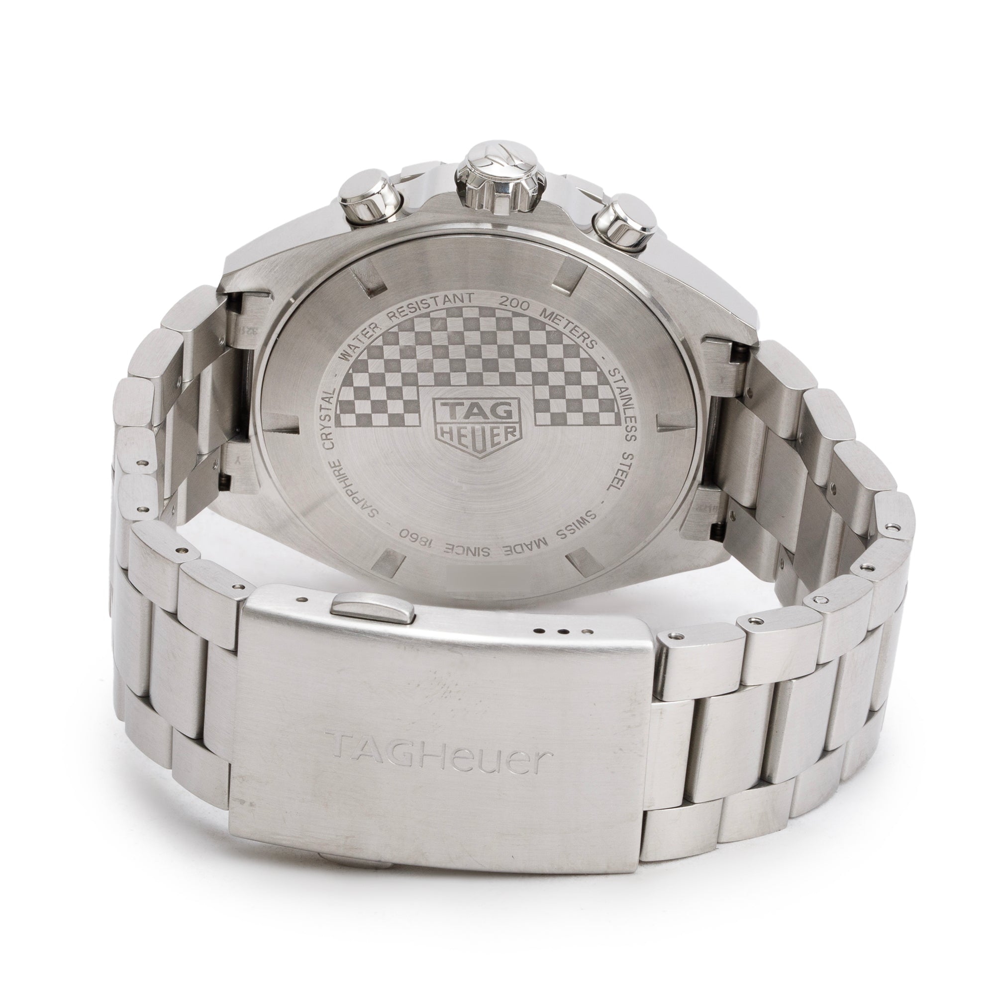 Tag Heuer Stainless Steel Formula 1 43 MM Chronograph Quartz Watch CAZ1014 w/ Box & Papers