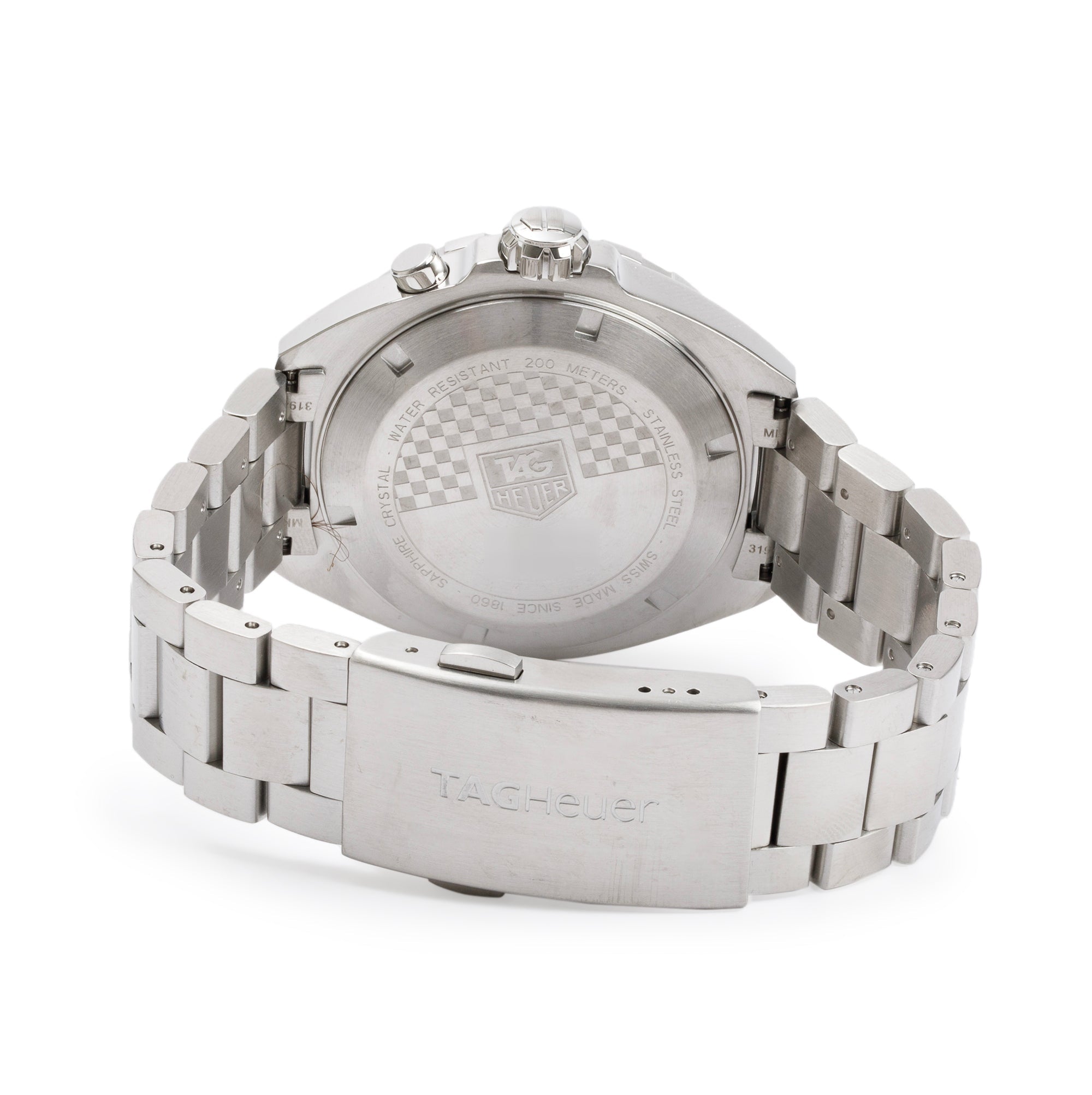 Tag Heuer Stainless Steel Formula 1 Date 41 MM Quartz Watch WAZ111A w/ Box