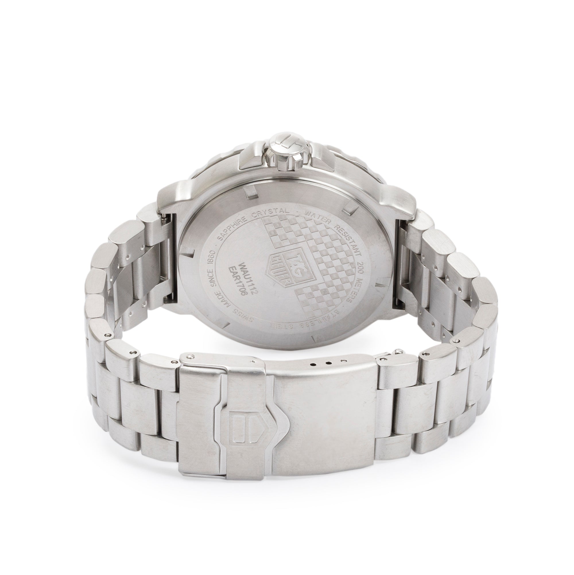 Tag Heuer Stainless Steel Formula 1 Date 42 MM Watch w/ Case