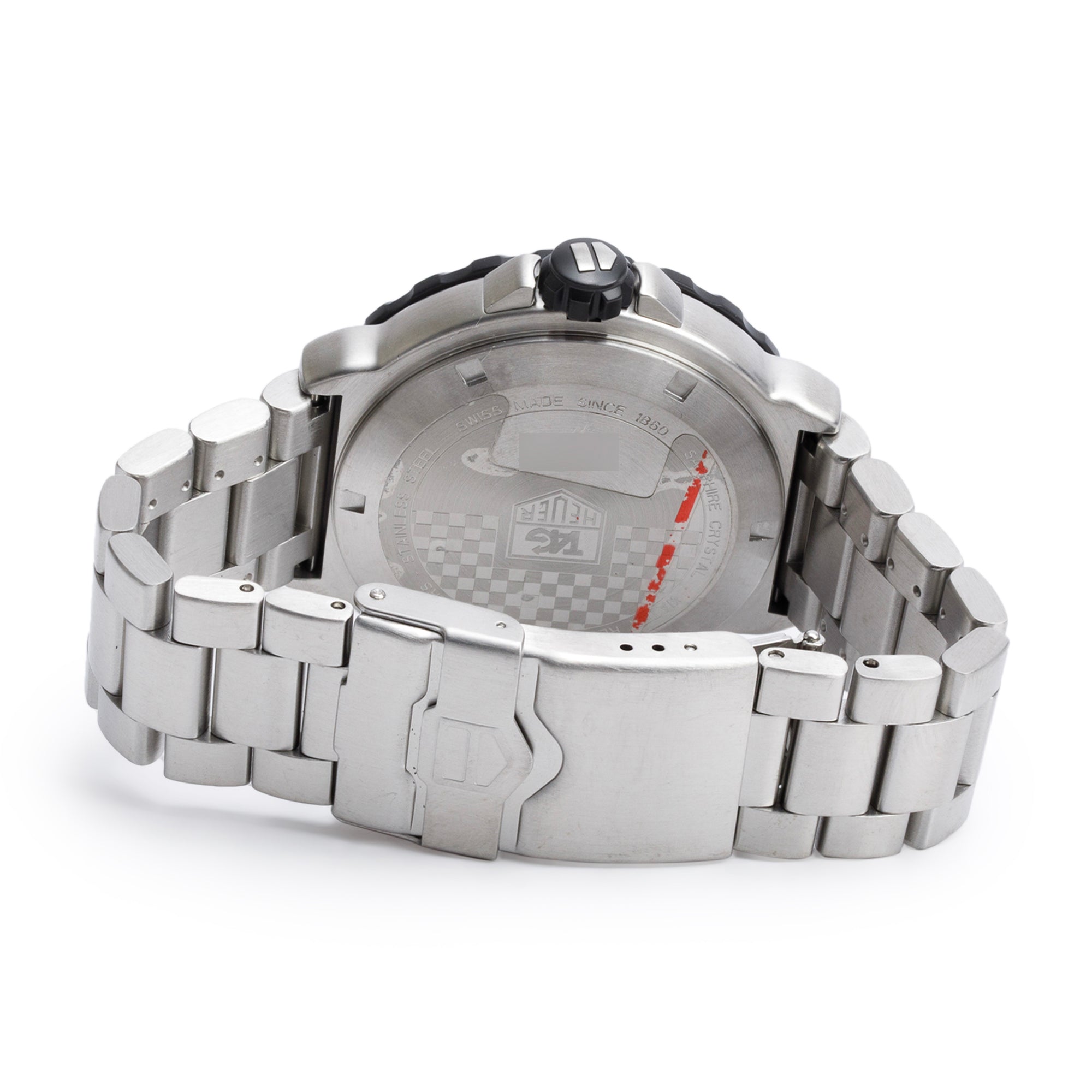 Tag Heuer Stainless Steel Formula 1 Grande Date 42 MM Quartz Watch WAU1114 w/ Box & Papers