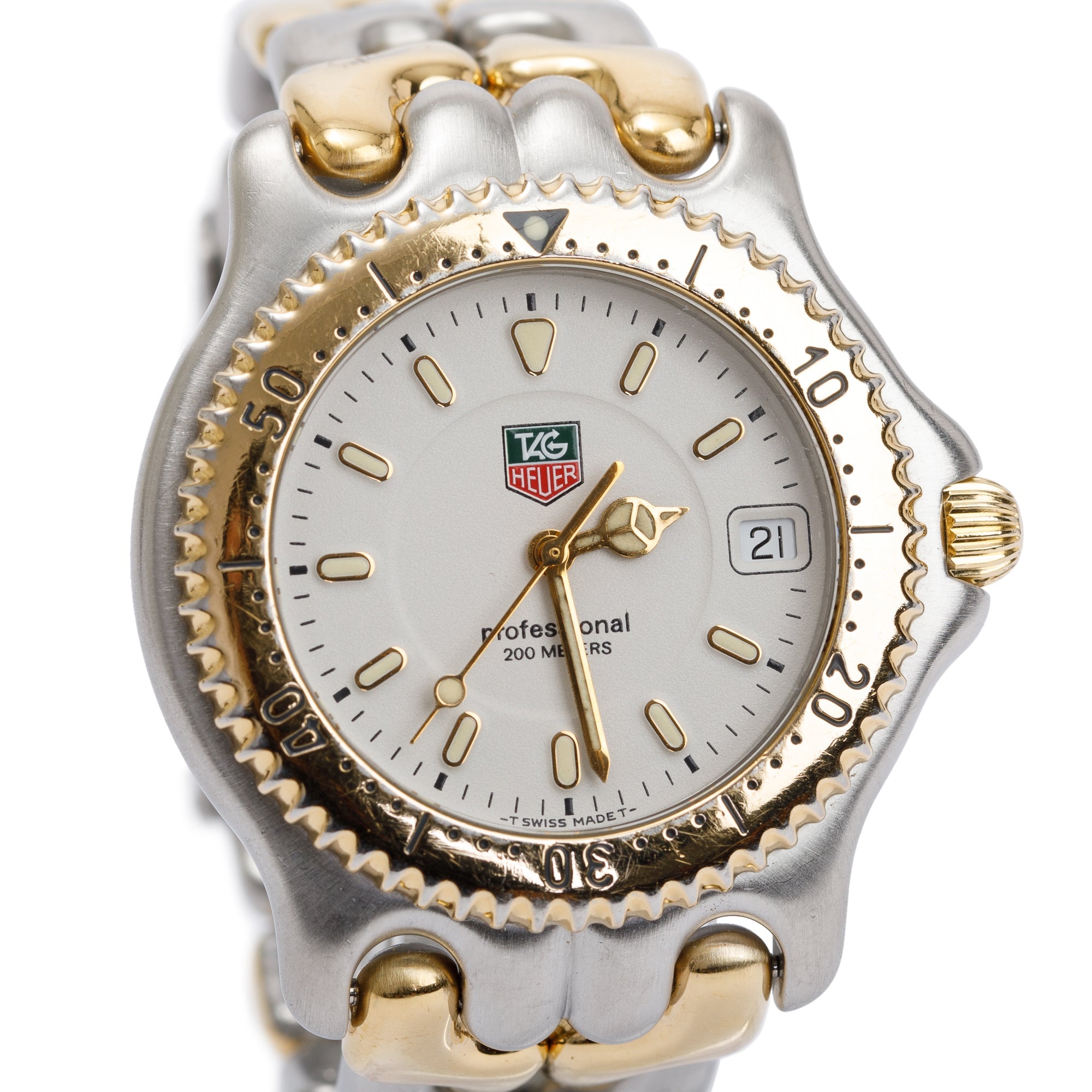 Tag Heuer Stainless Steel & Gold Plated Sport Elegance 38MM Watch
