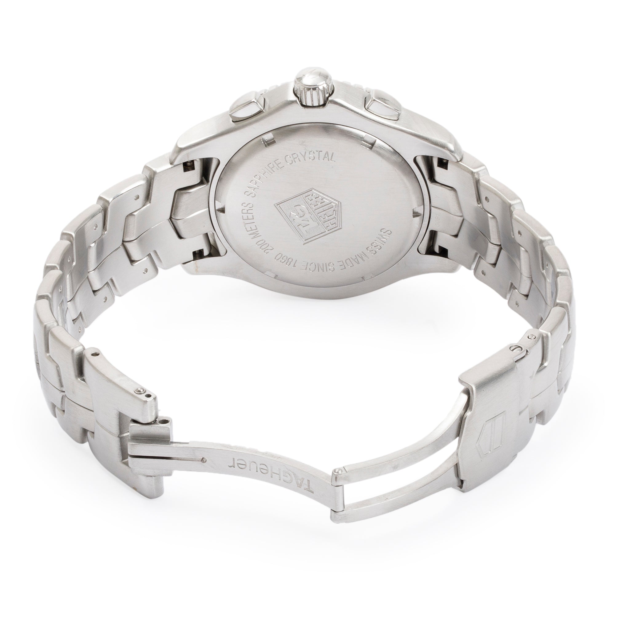 Tag Heuer Stainless Steel Link 42 MM Chronograph Watch