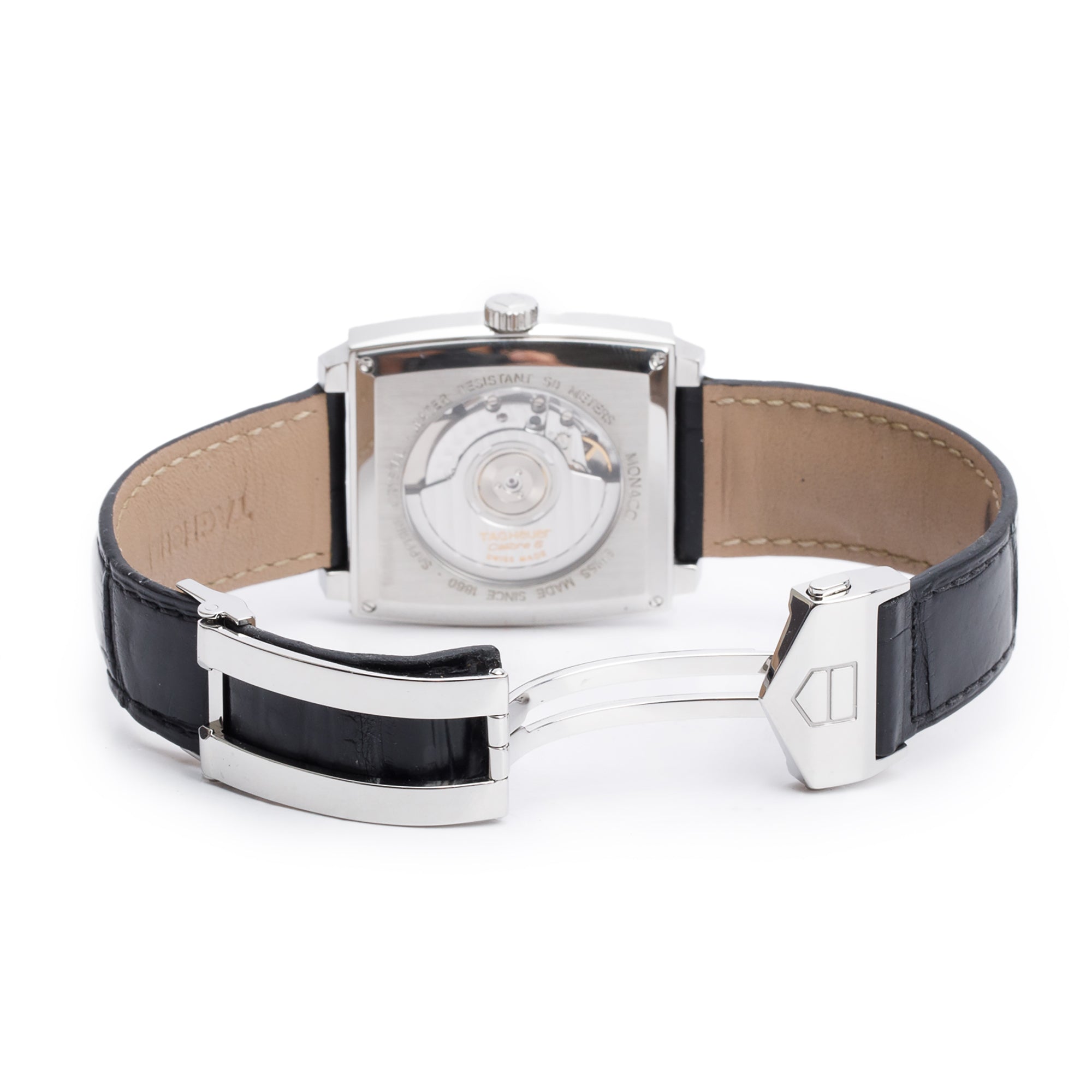 Tag Heuer Stainless Steel Monaco 37 MM Automatic Watch WW2110-0 w/ Box & Papers