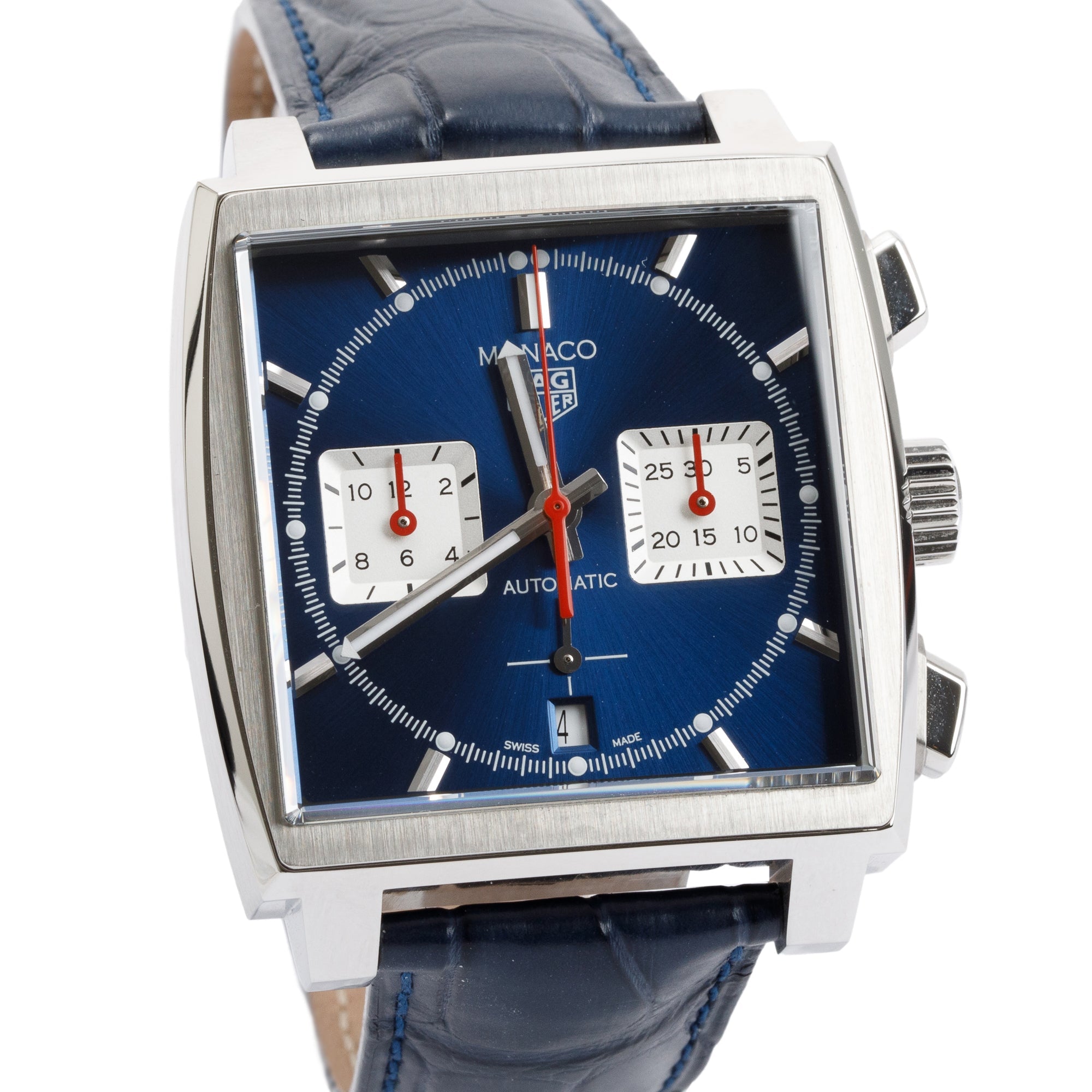 Tag Heuer Stainless Steel Monaco 39 MM Automatic Chronograph Watch