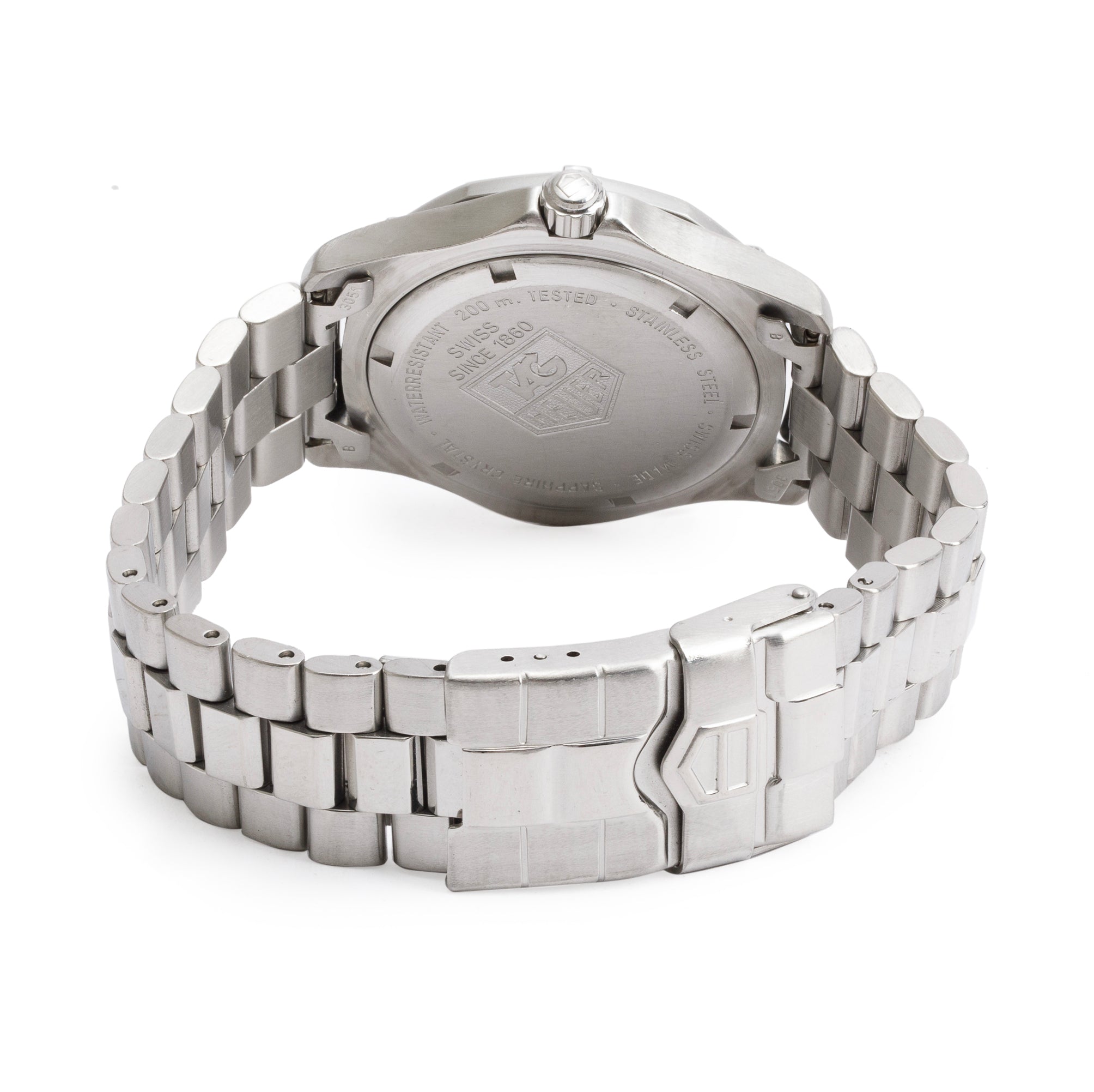 Tag Heuer Stainless Steel Professional 2000 37 MM Watch WK1112-0