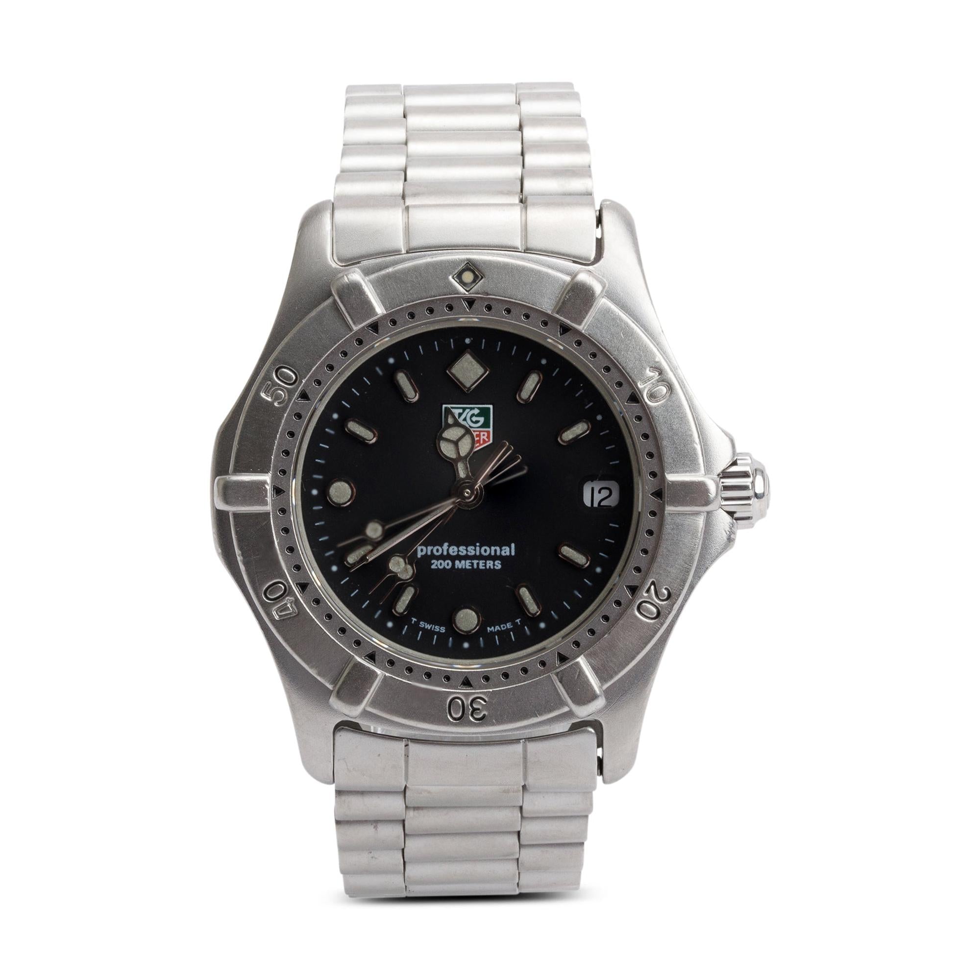 Tag Heuer Stainless Steel Professional 33 MM Watch WE1210-R