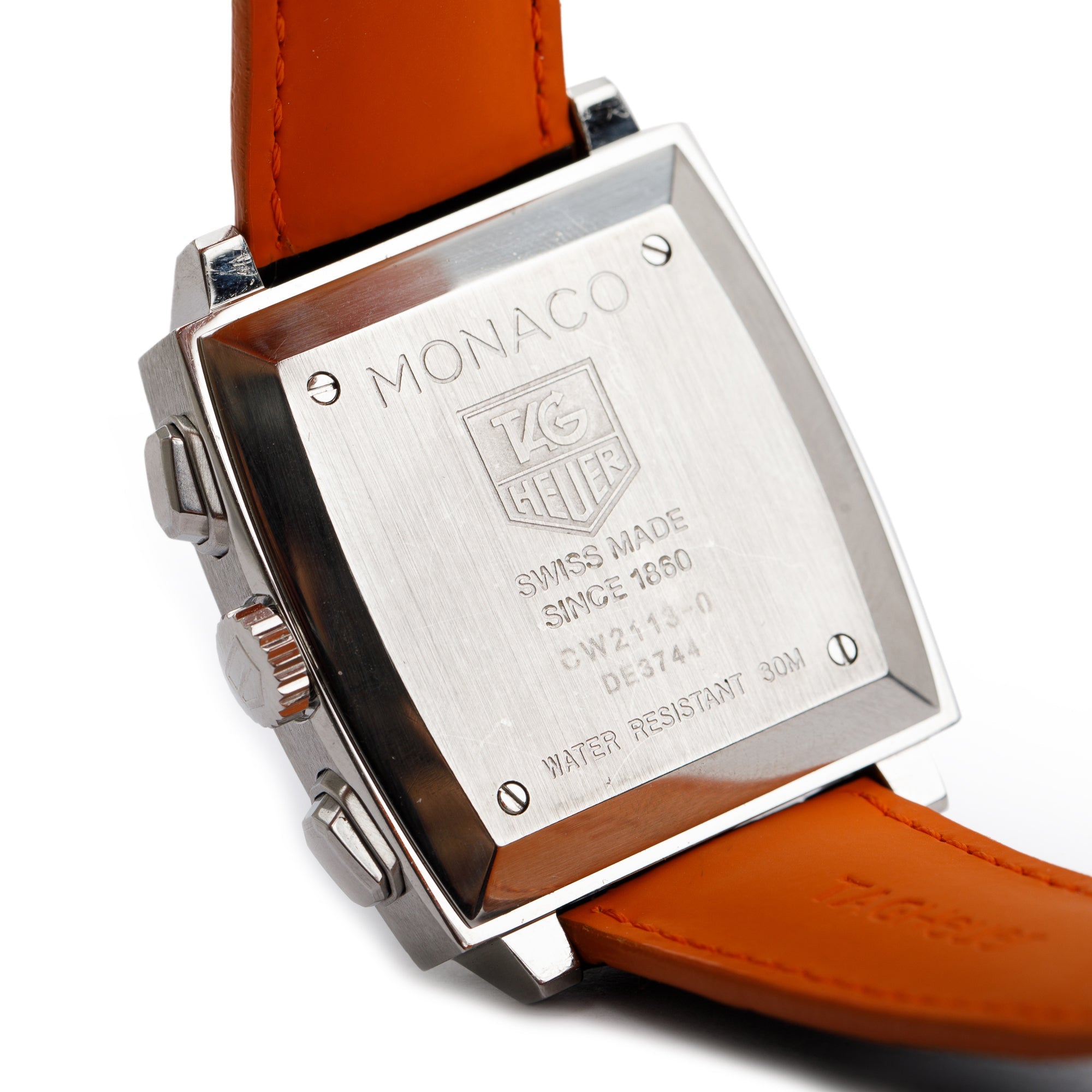Tag Heuer Stainless Steel Steve McQueen Edition Monaco Automatic Chronograph Watch