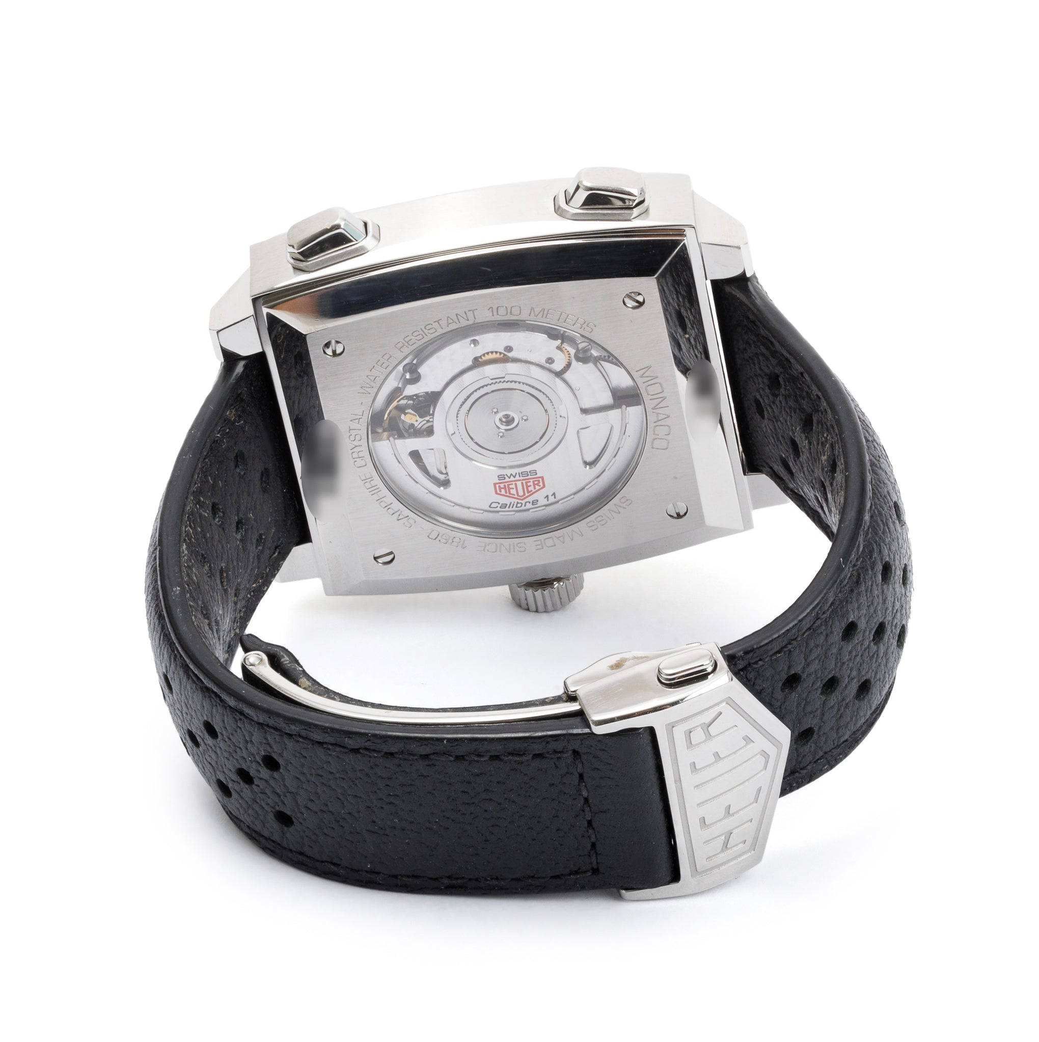 Tag Heuer Stainless Steel Steve McQueen Edition Monaco Automatic Chronograph Watch w/ Box & Papers