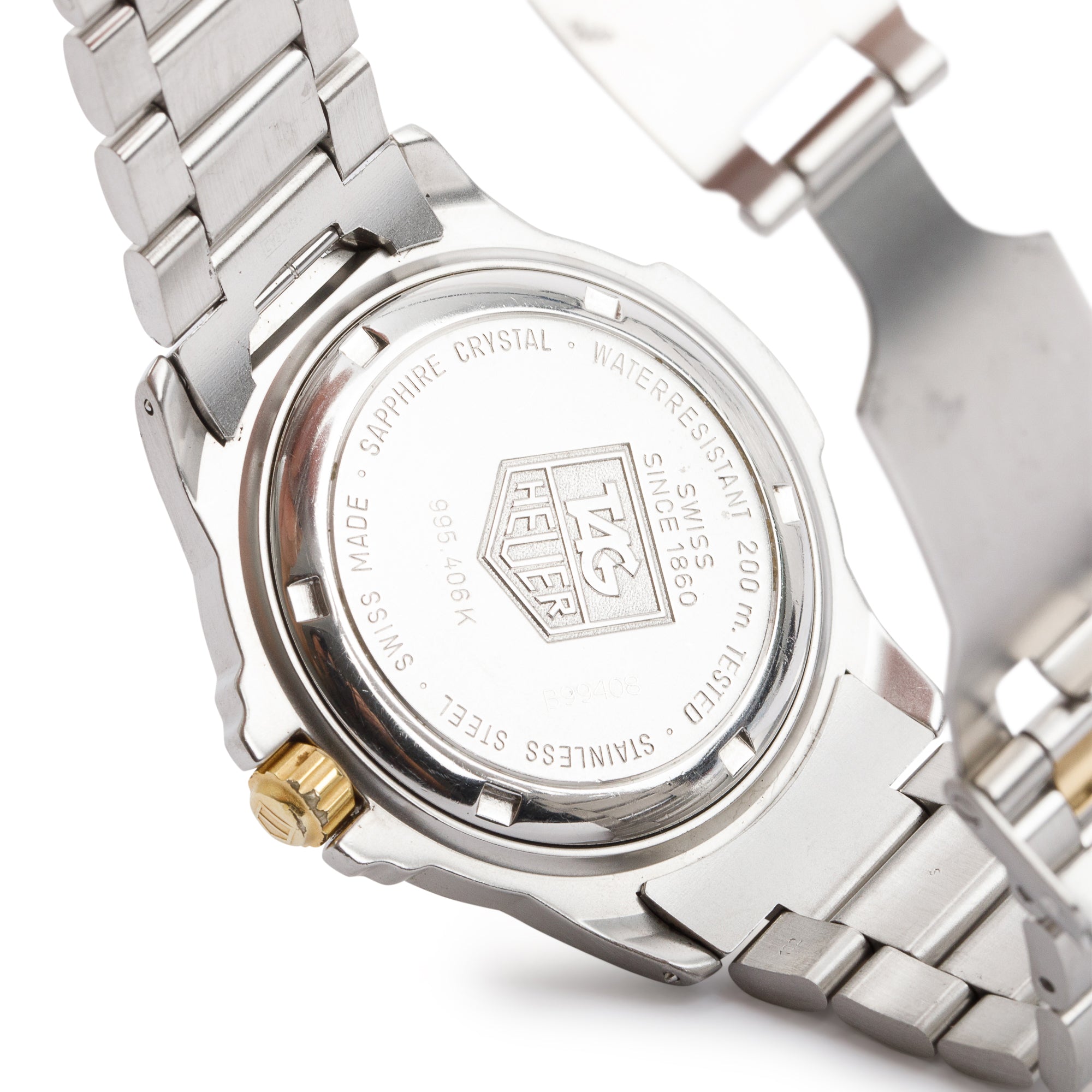 Tag Heuer Two-Tone 4000 Series Professional Watch w/ Box