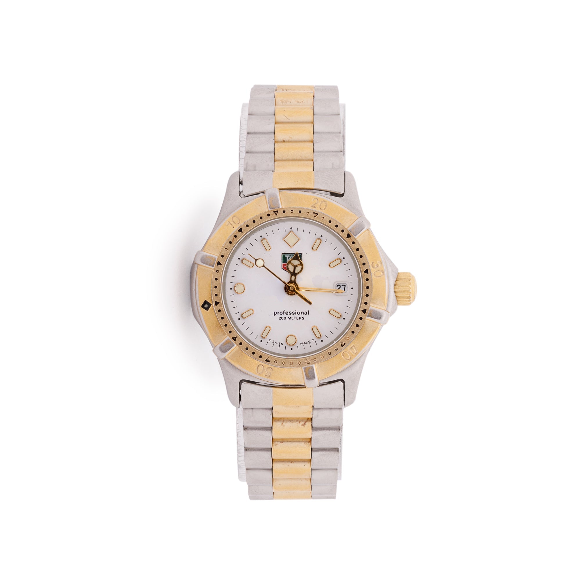 Tag Heuer Two-Tone Professional 28 MM Quartz Watch w/ Box & Papers