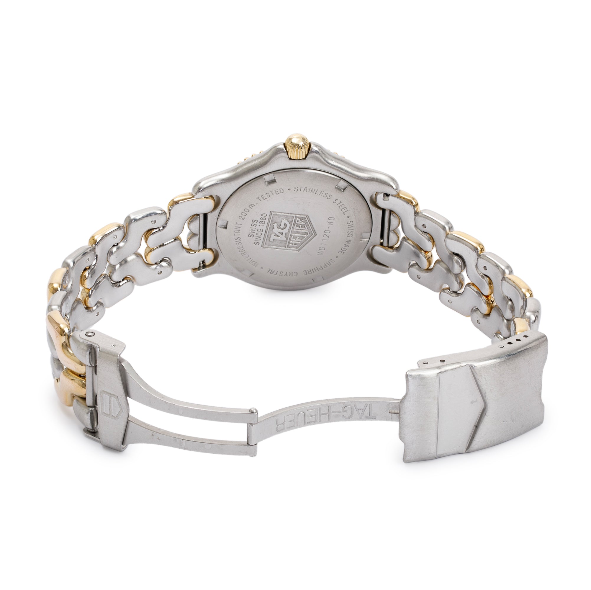 Tag Heuer Two-Tone Stainless Steel Professional Link 38MM Watch