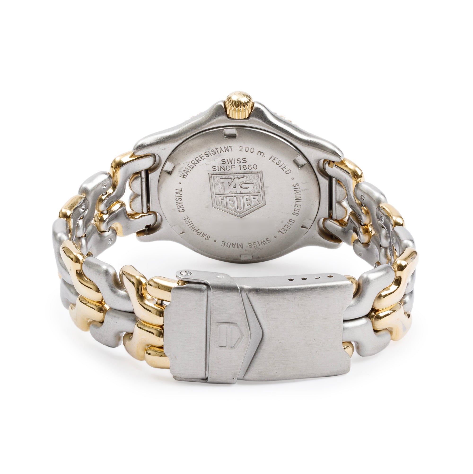 Tag Heuer Two-Tone Stainless Steel Professional Link 38MM Watch WG1220-KO