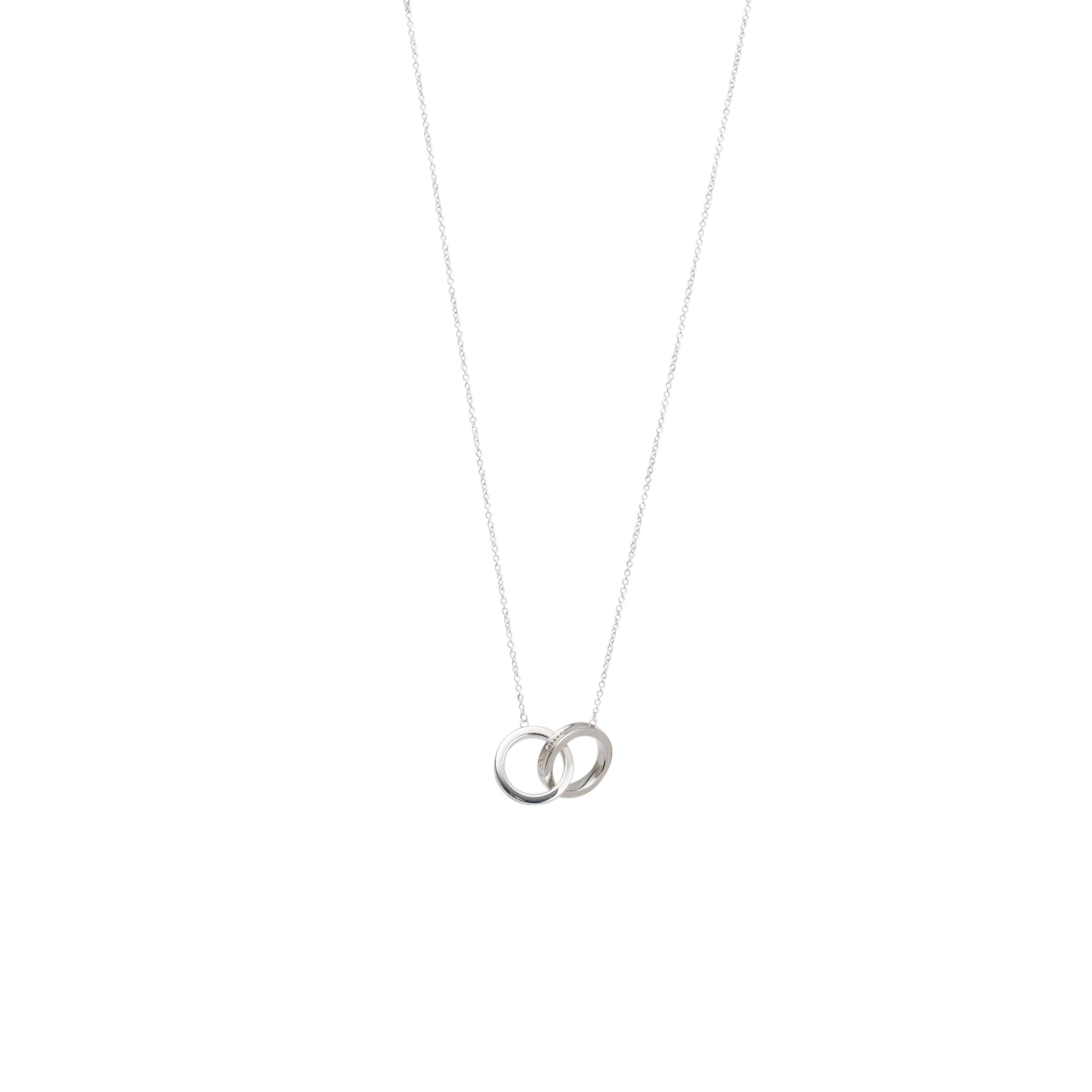 Tiffany & Co. 1837 Interlocking Circles Pendant Necklace