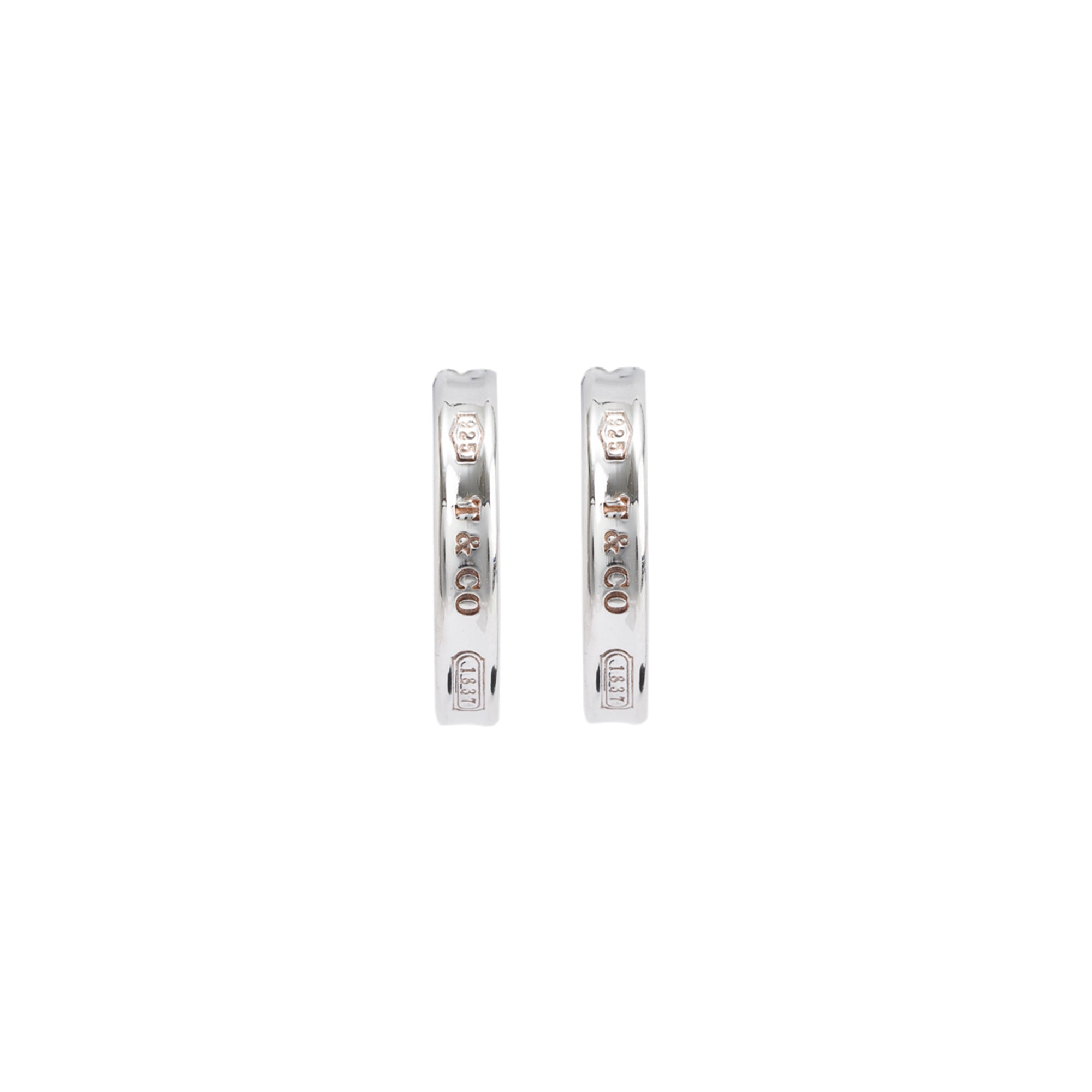 Tiffany & Co. 1837 Small Hoop Earrings