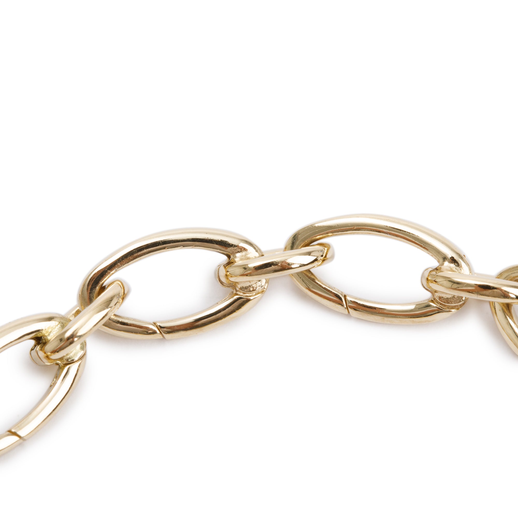Tiffany & Co. 18k Yellow Gold Clasping Link Bracelet w/ Box