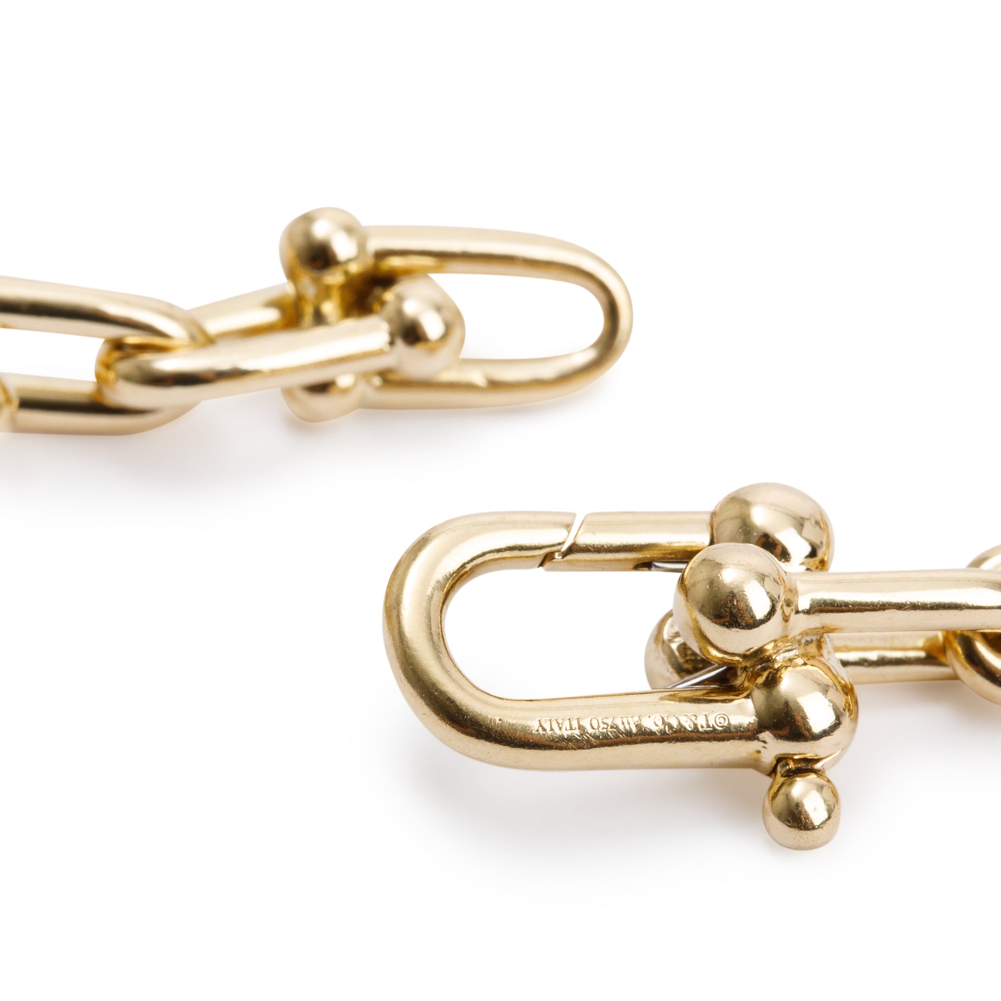 Tiffany & Co. 18k Yellow Gold HardWear Small Wrap Bracelet