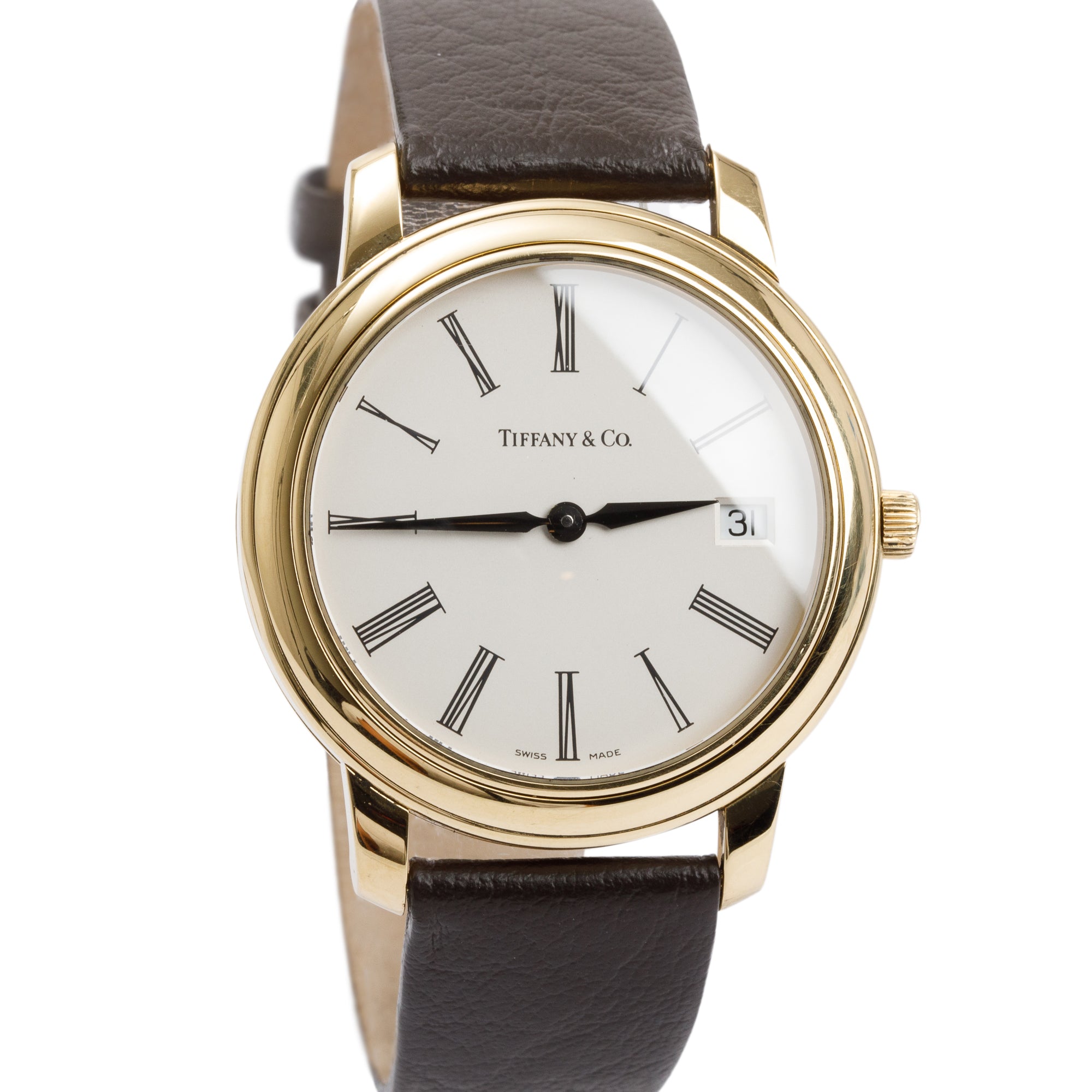 Tiffany & Co. 18k Yellow Gold Mark Resonator 37 MM Watch
