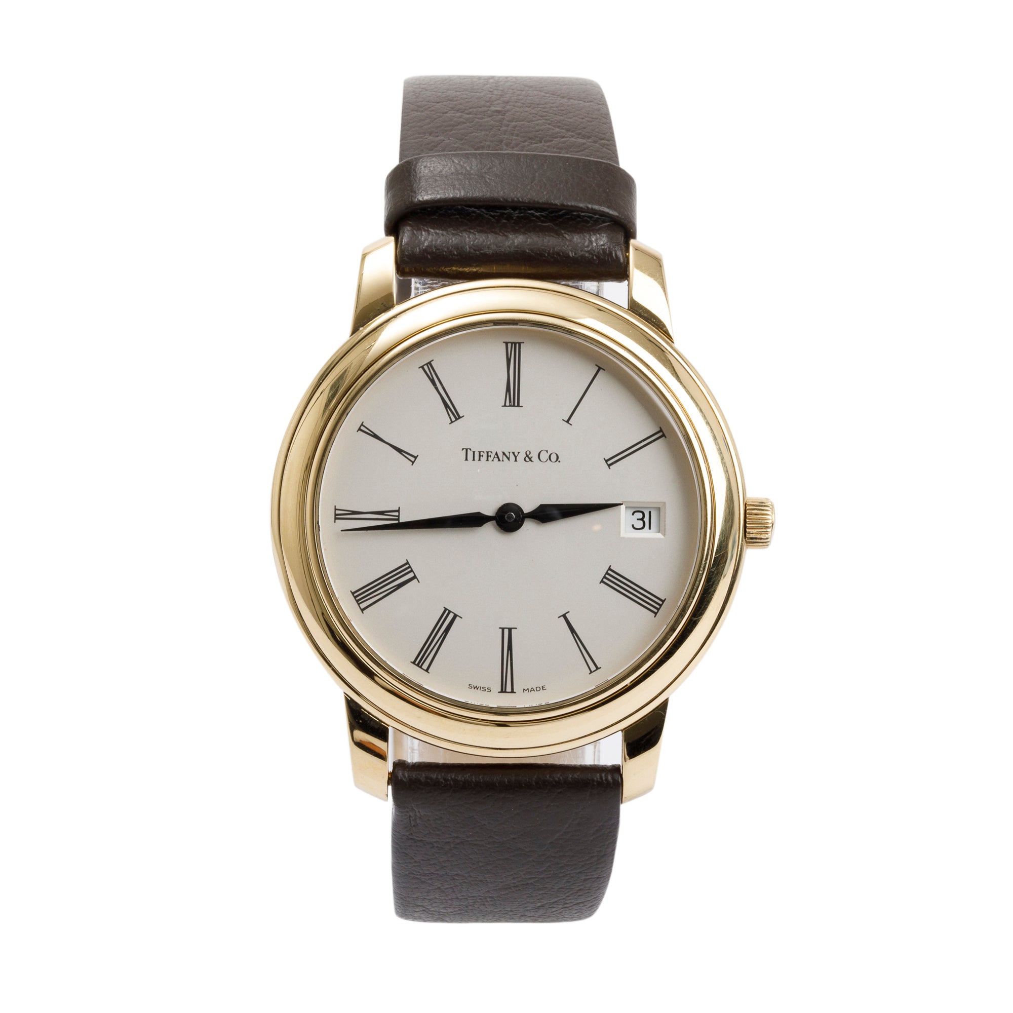 Tiffany & Co. 18k Yellow Gold Mark Resonator 37 MM Watch