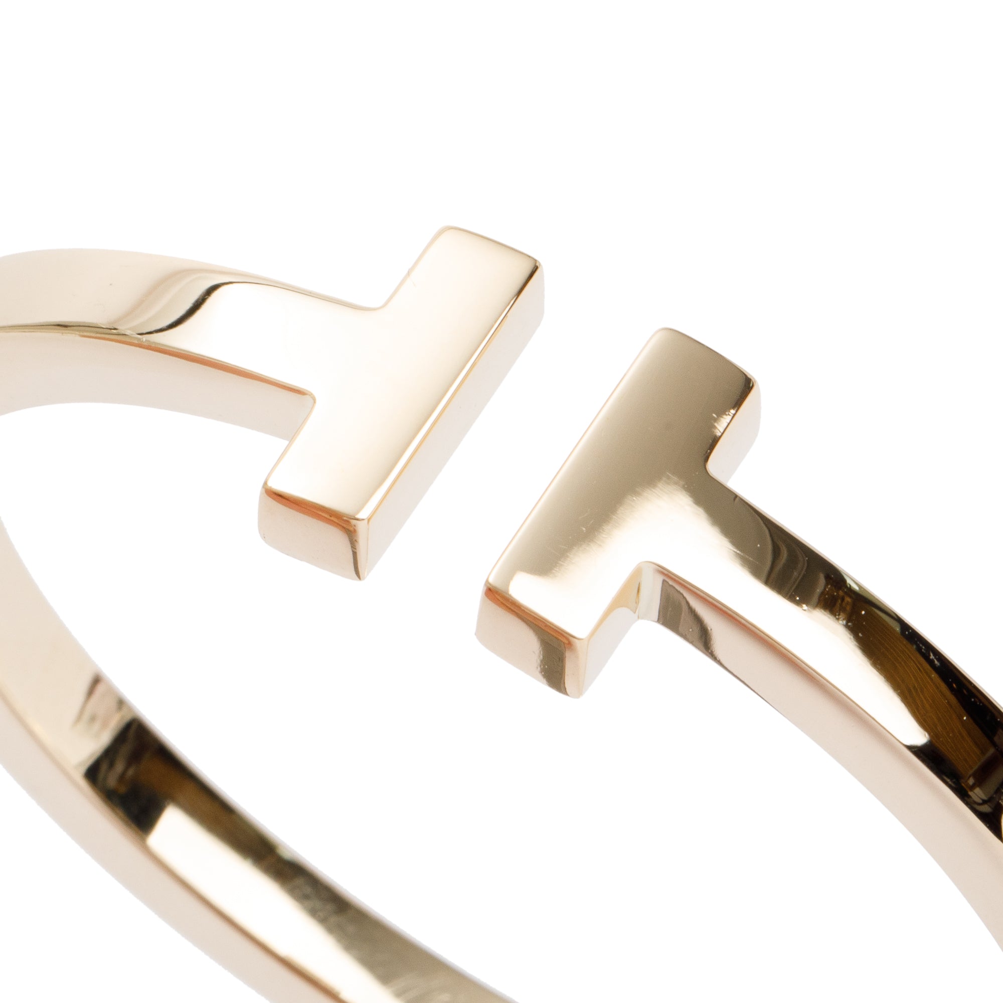 Tiffany & Co. 18k Yellow Gold T Square Bracelet