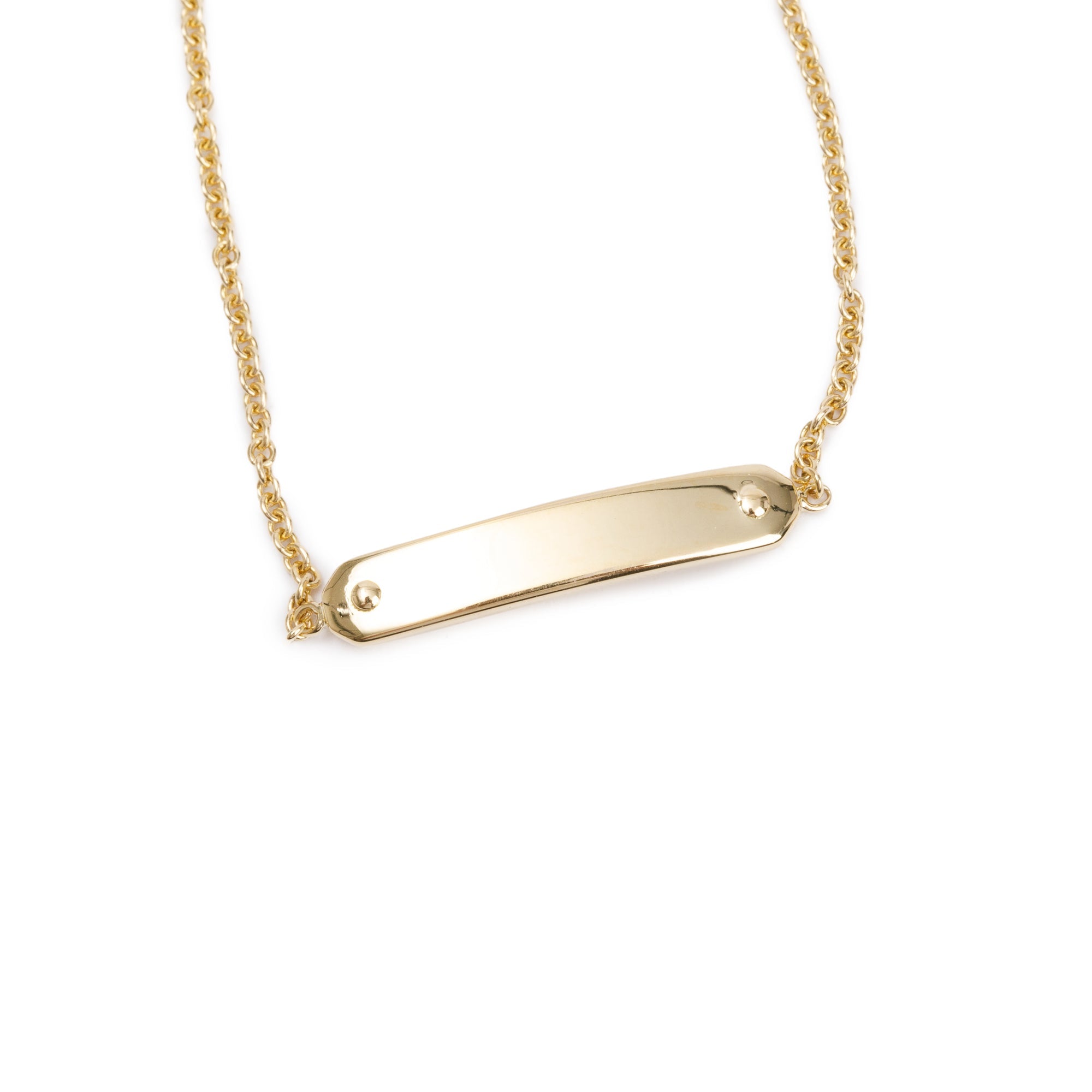 Tiffany & Co. 18k Yellow I.D. Bracelet w/ Box