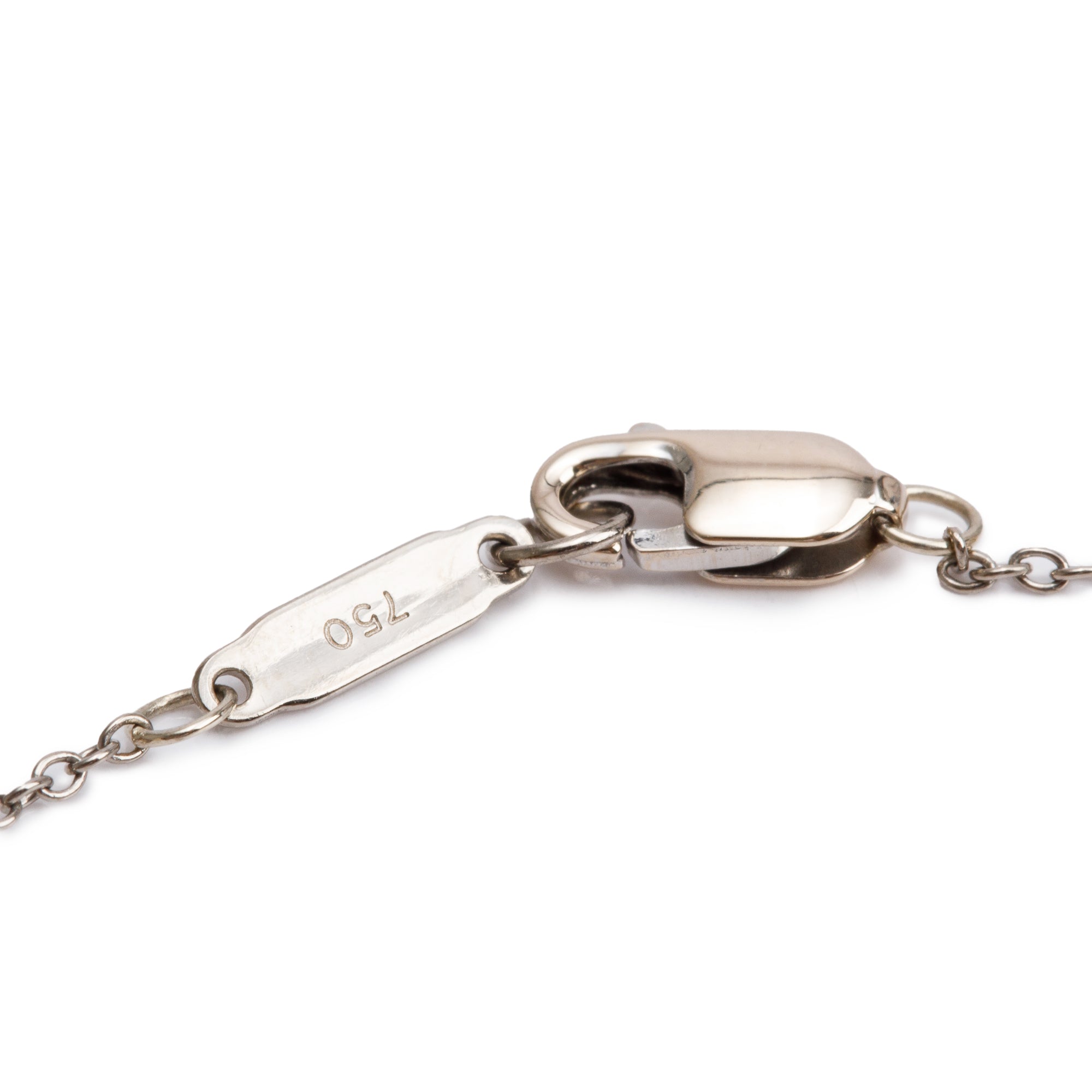 Tiffany & Co. 18k Yellow & White Gold Heart Station Bracelet