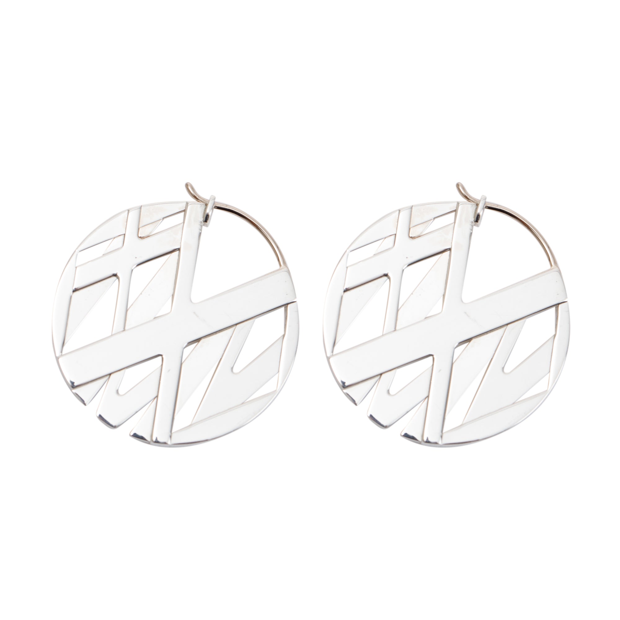 Tiffany & Co. Atlas Round Earrings