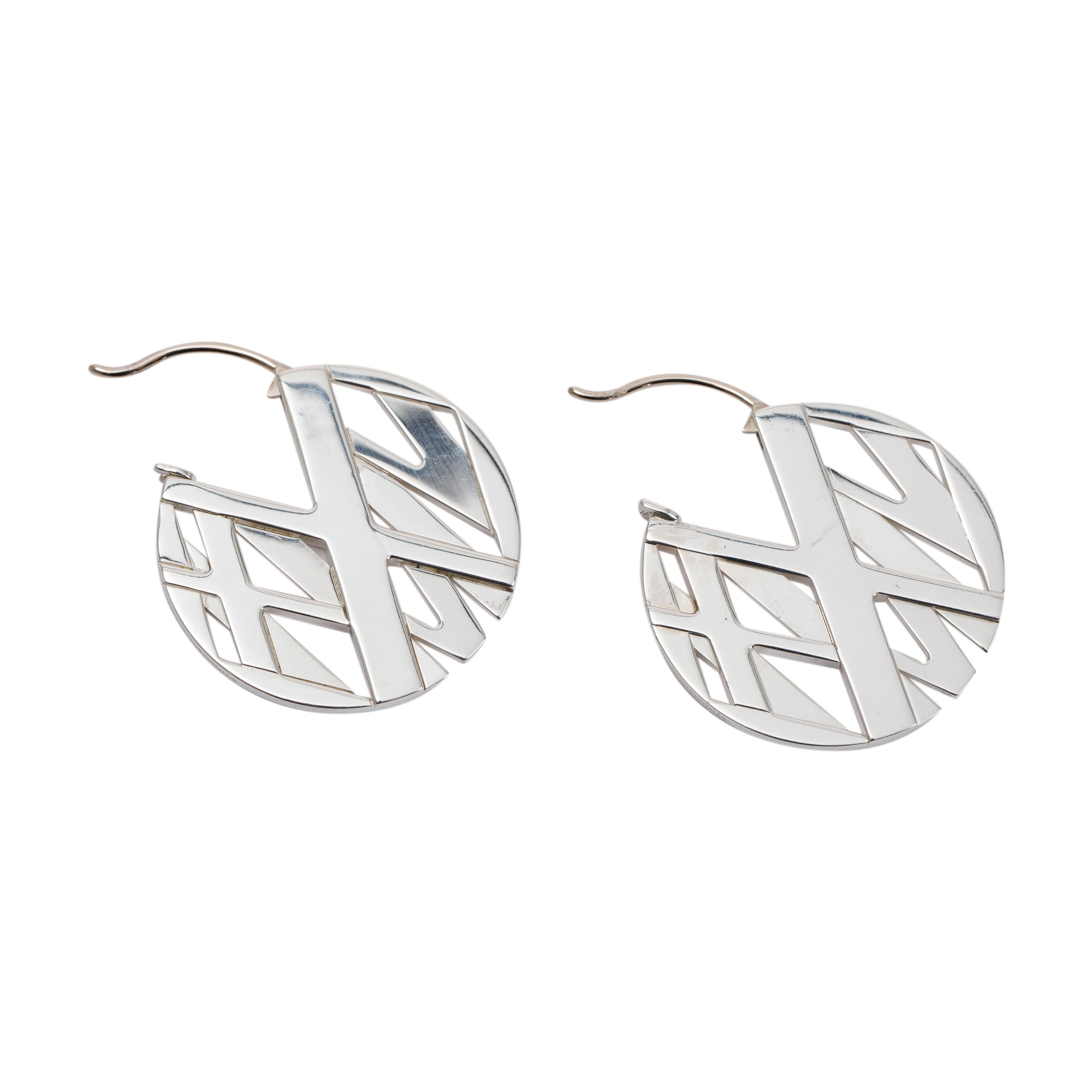 Tiffany & Co. Atlas Round Earrings