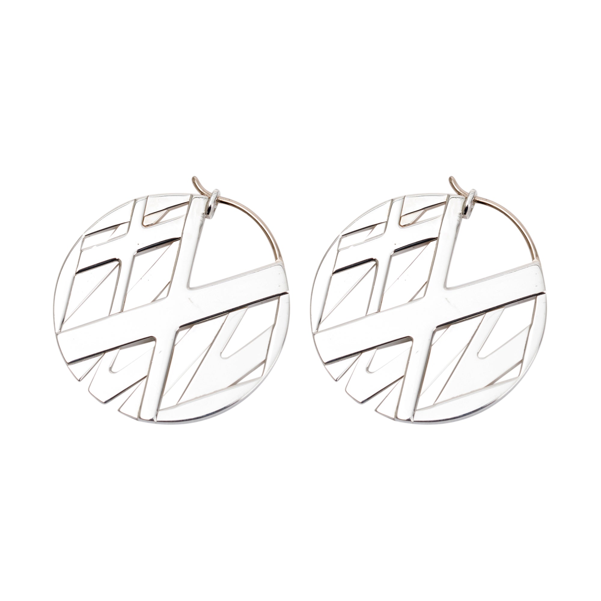 Tiffany & Co. Atlas Round Earrings