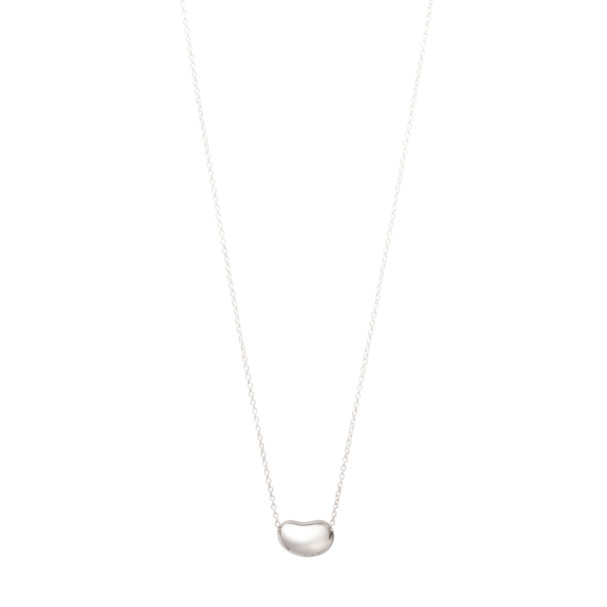 Tiffany & Co. Elsa Peretti 12 MM Bean Pendant Necklace
