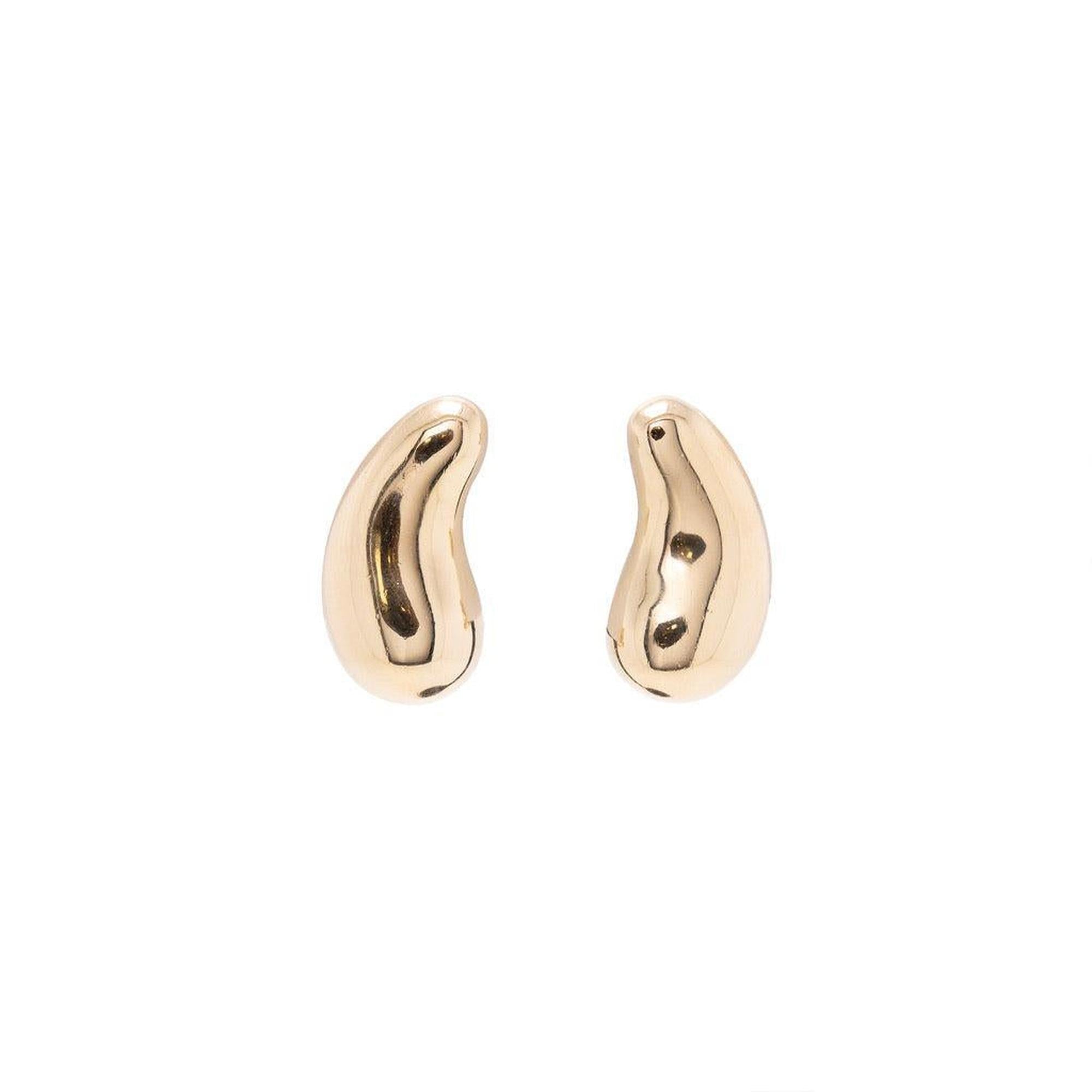 Tiffany & Co. Elsa Peretti 18k Gold Vintage Teardrop Earrings