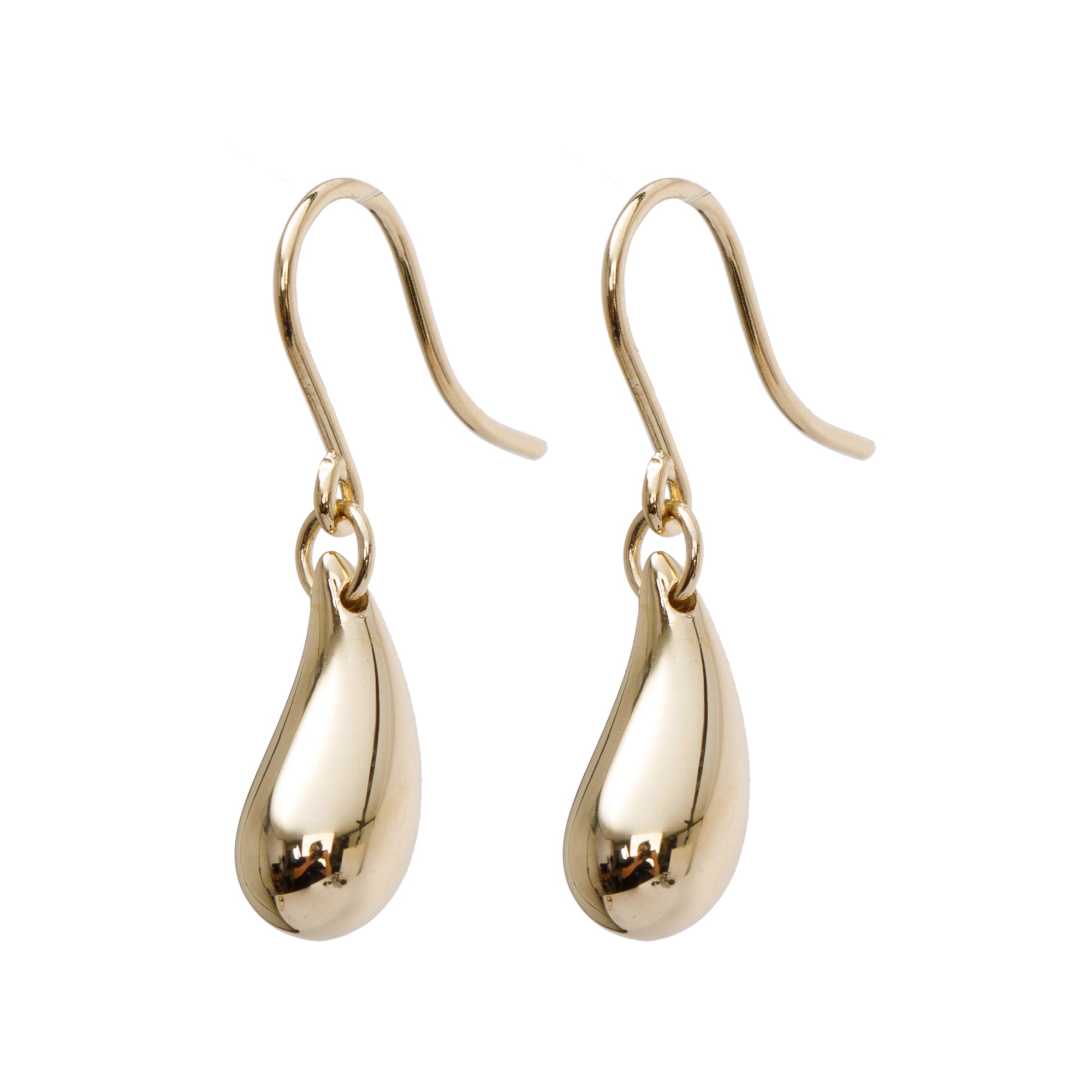 Tiffany & Co. Elsa Peretti 18k Yellow Gold 12 MM Teardrop Earrings