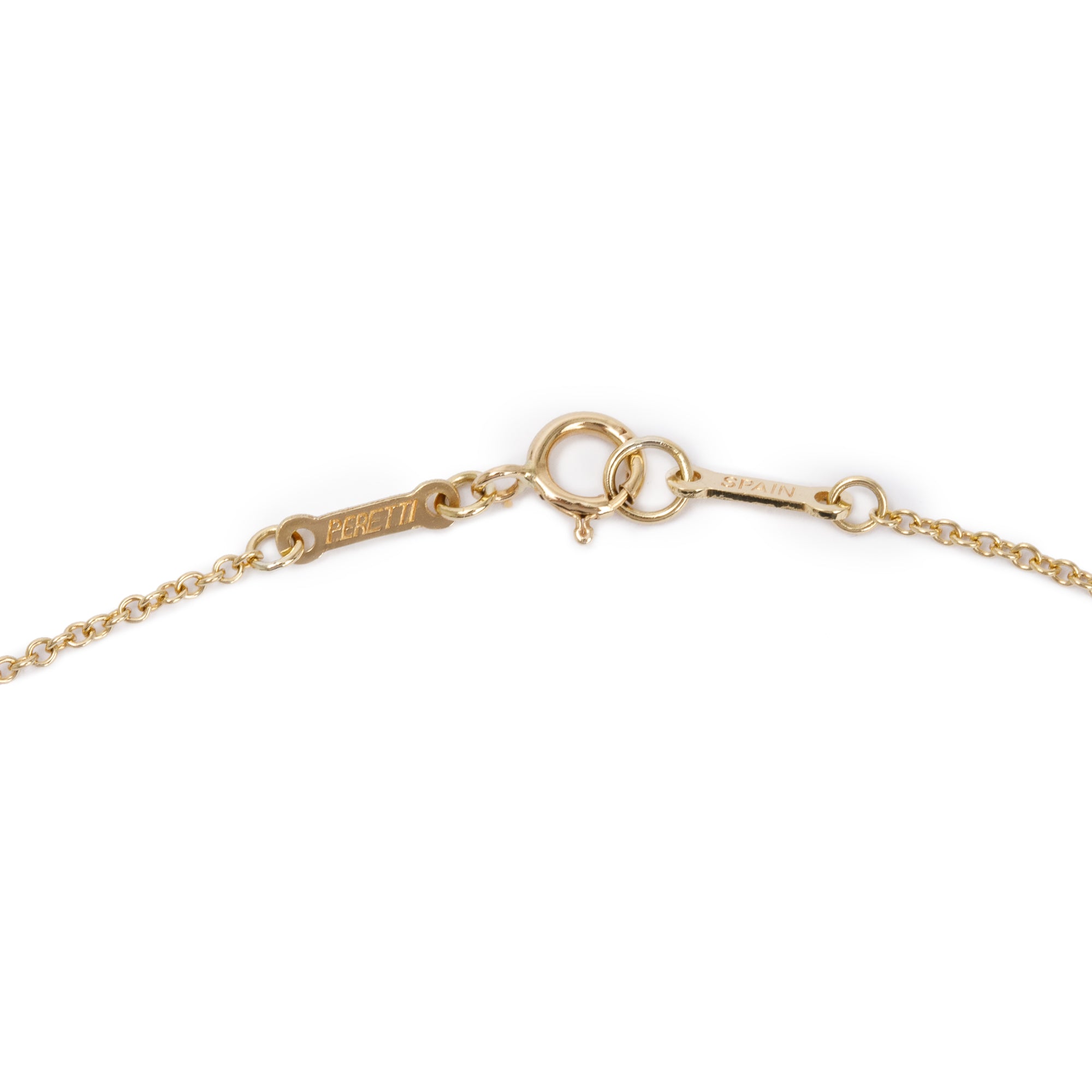Tiffany & Co. Elsa Peretti 18k Yellow Gold 27MM Open Heart Pendant Necklace w/ Box