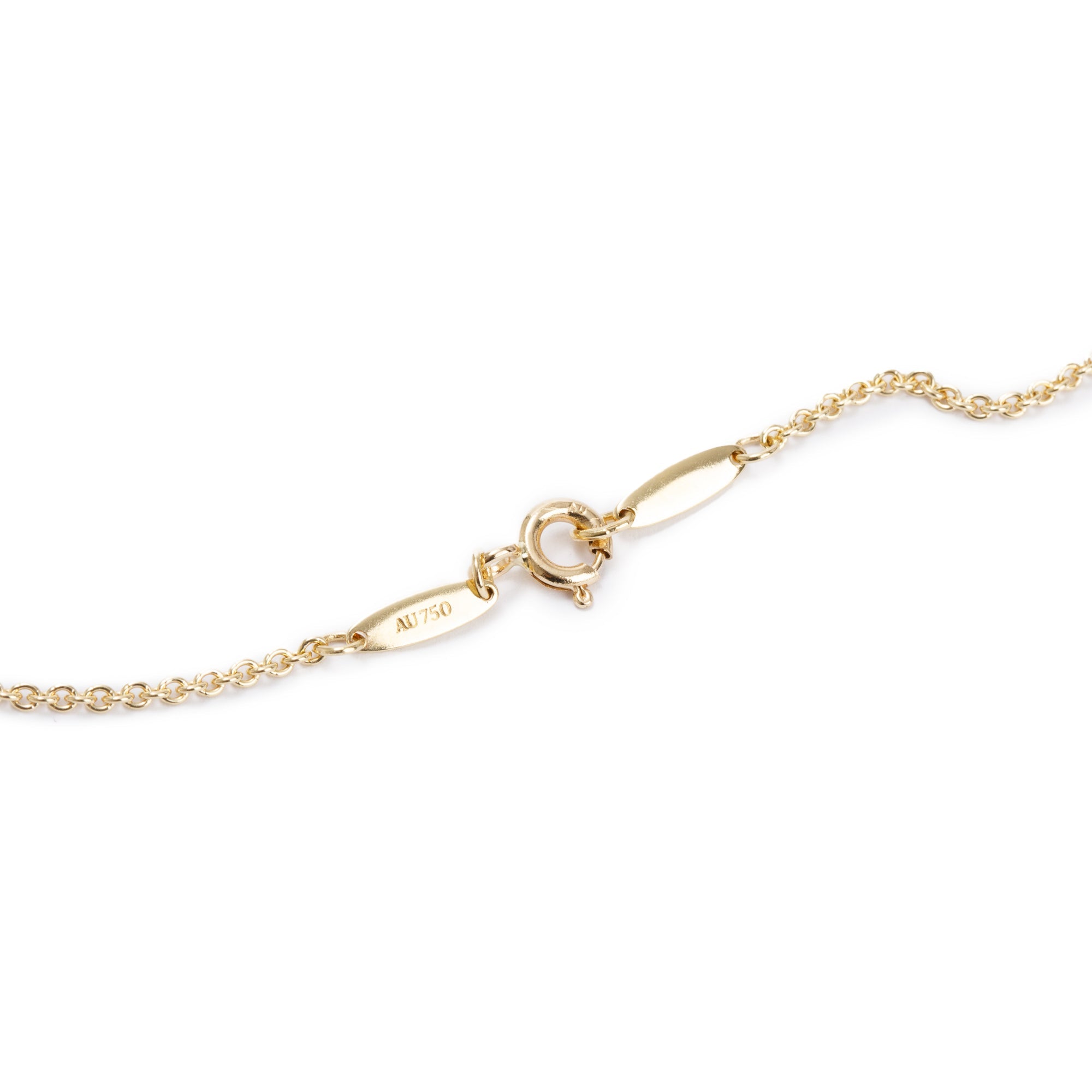 Tiffany & Co. Elsa Peretti 18k Yellow Gold Pearl Mesh Fringe Pendant Necklace