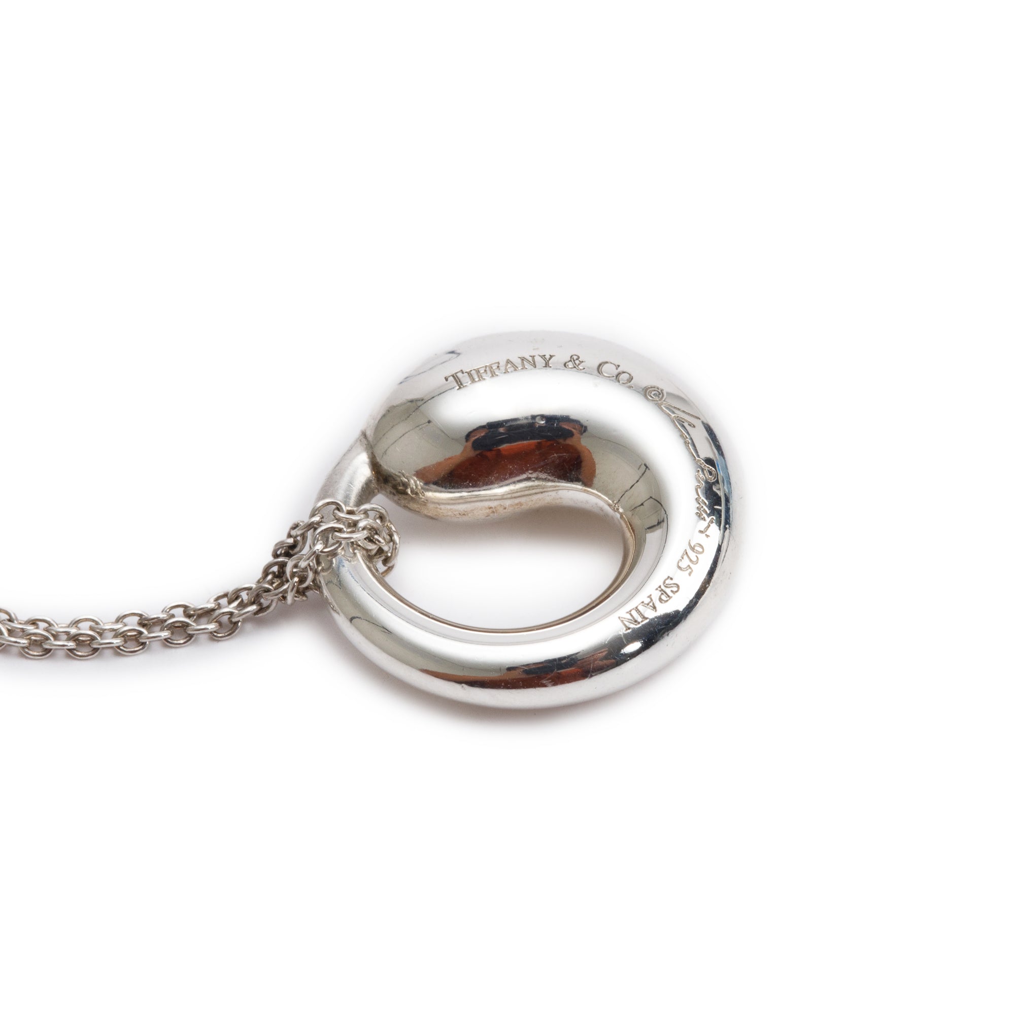 Tiffany & Co. Elsa Peretti Eternal Circle Pendant Necklace