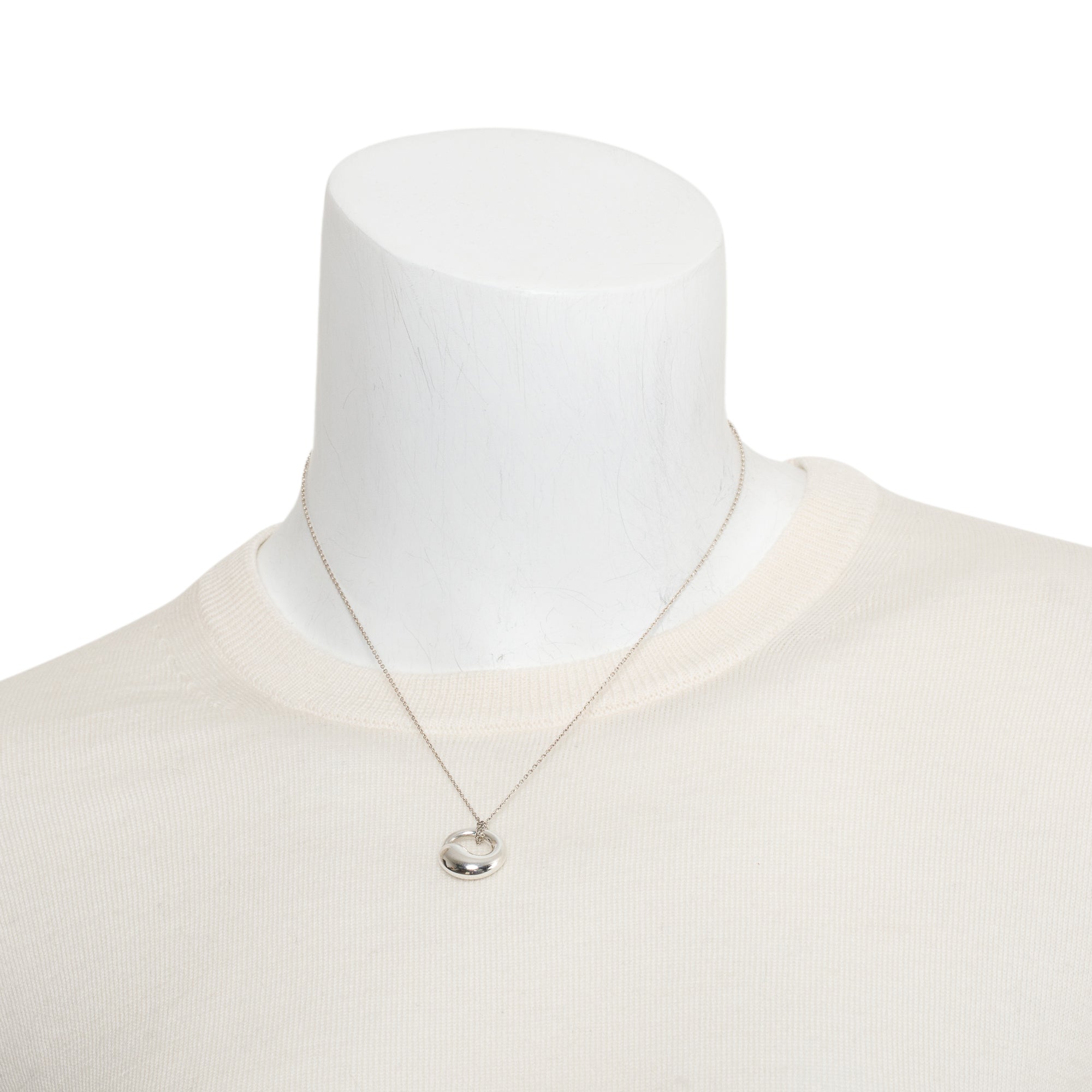 Tiffany & Co. Elsa Peretti Eternal Circle Pendant Necklace