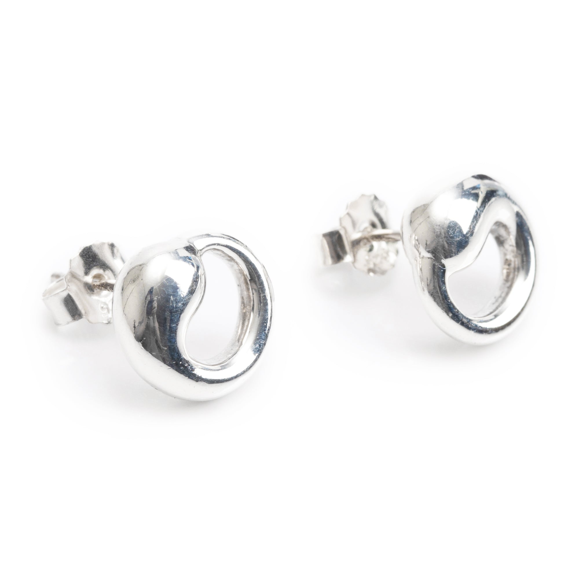 Tiffany & Co. Elsa Peretti Eternal Circle Stud Earrings, 11 MM