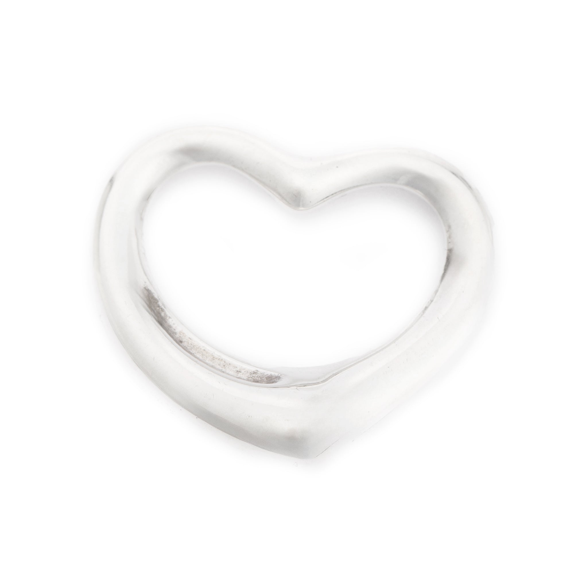 Tiffany & Co. Elsa Peretti Large 27 MM Open Heart Pendant