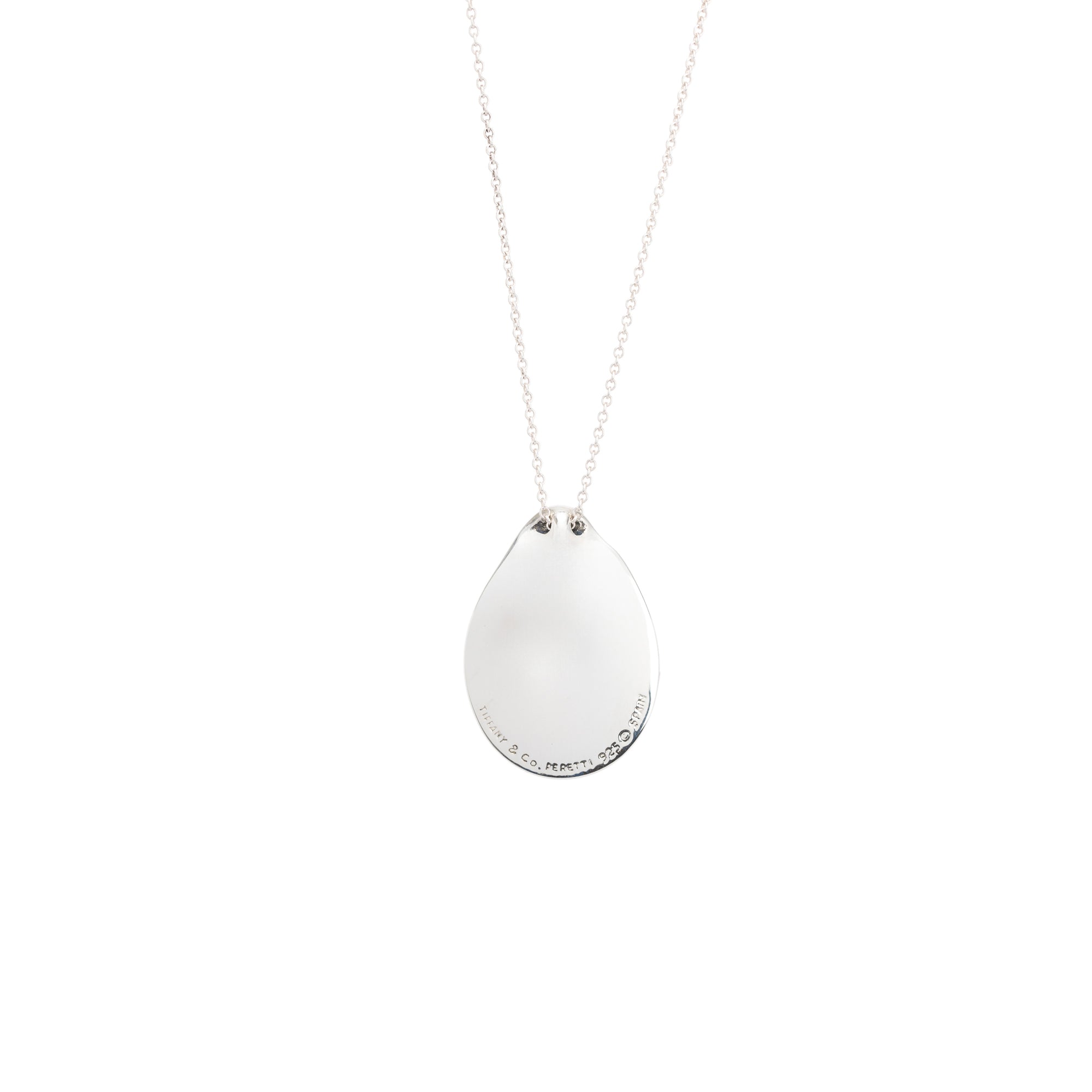 Tiffany & Co. Elsa Peretti Medium Madonna Pendant Necklace